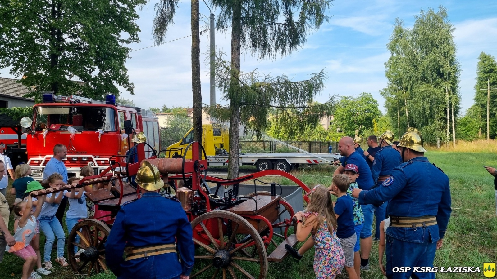 Zdjęcie w galerii na portalu naszwodzislaw.com: Działo się w Łaziskach. Festyn strażacki 2023 za nami [FOTO] wiadomości z regionu