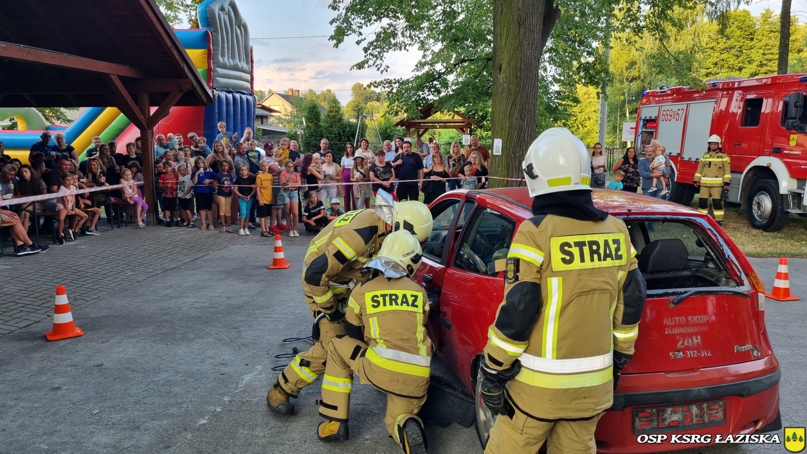 Zdjęcie w galerii na portalu naszwodzislaw.com: Działo się w Łaziskach. Festyn strażacki 2023 za nami [FOTO] wiadomości z regionu