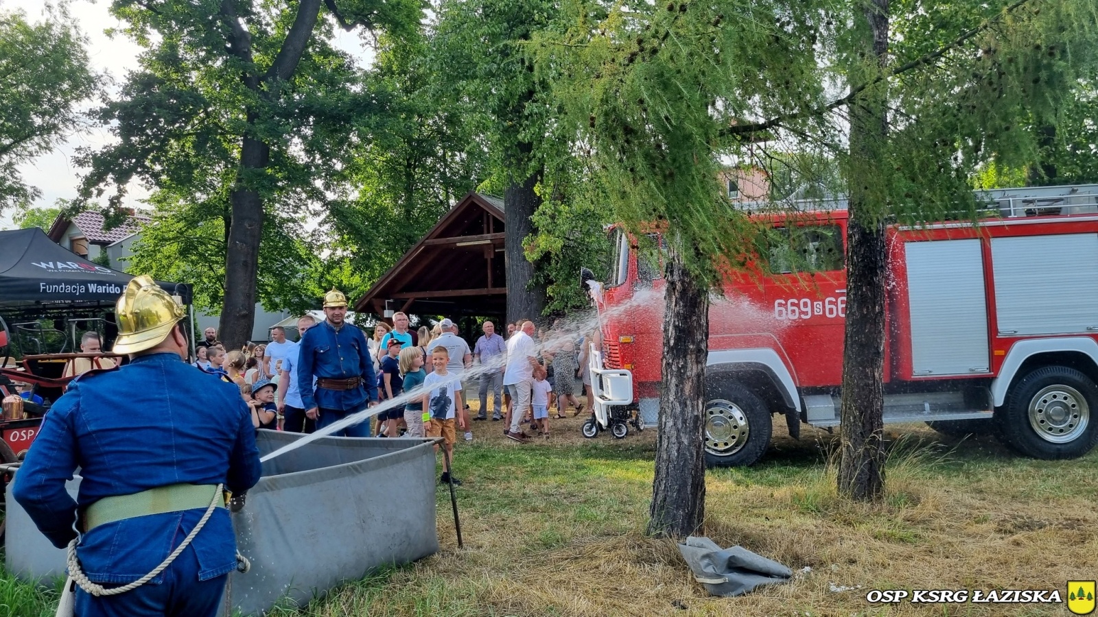 Zdjęcie w galerii na portalu naszwodzislaw.com: Działo się w Łaziskach. Festyn strażacki 2023 za nami [FOTO] wiadomości z regionu
