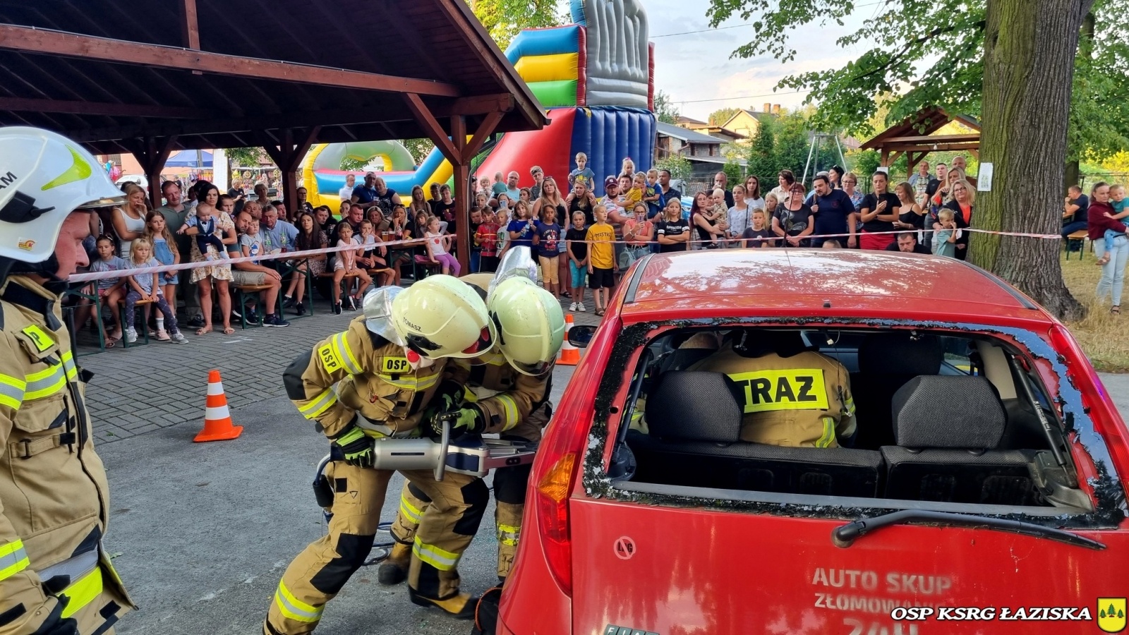 Zdjęcie w galerii na portalu naszwodzislaw.com: Działo się w Łaziskach. Festyn strażacki 2023 za nami [FOTO] wiadomości z regionu