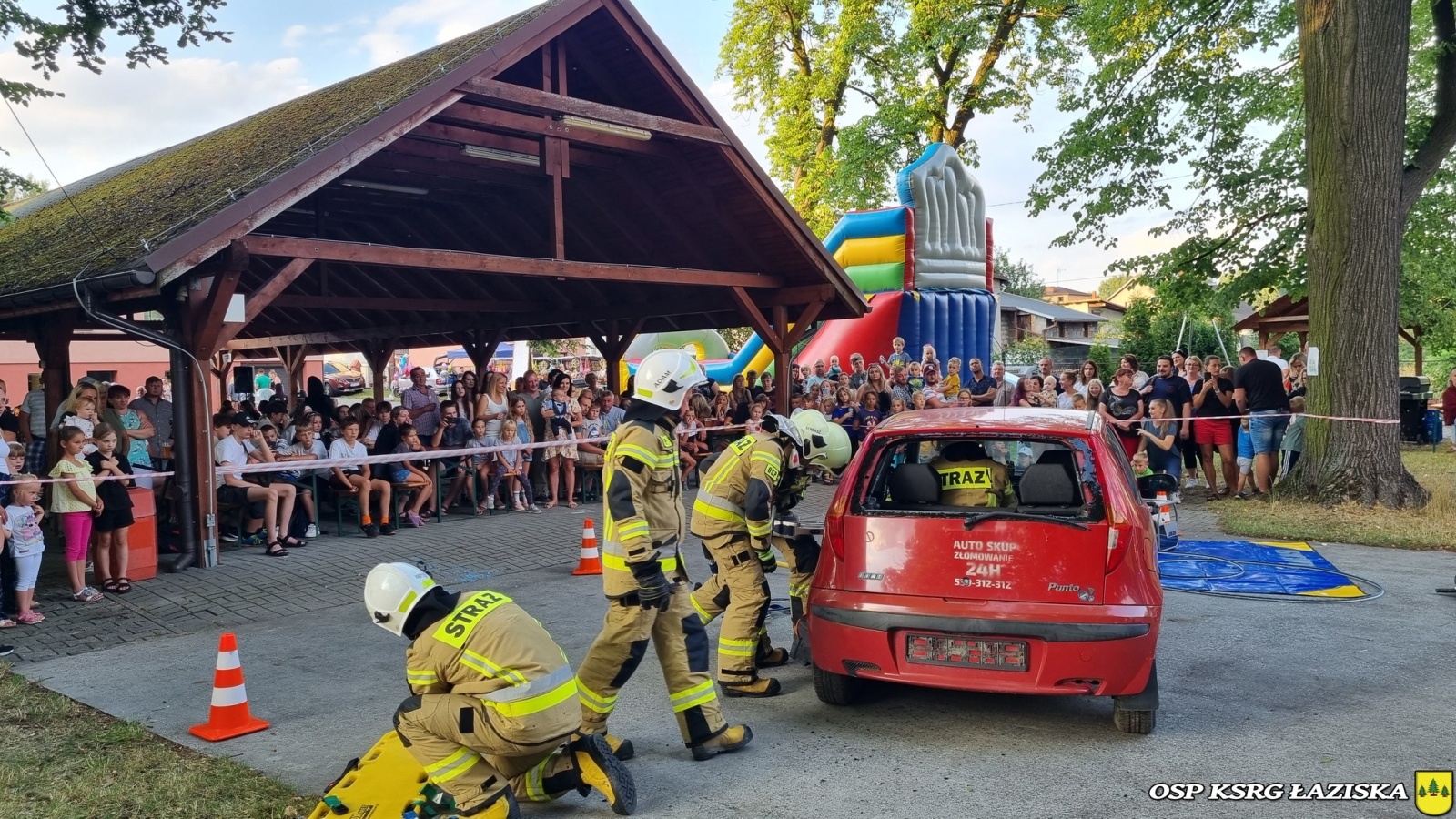 Zdjęcie w galerii na portalu naszwodzislaw.com: Działo się w Łaziskach. Festyn strażacki 2023 za nami [FOTO] wiadomości z regionu