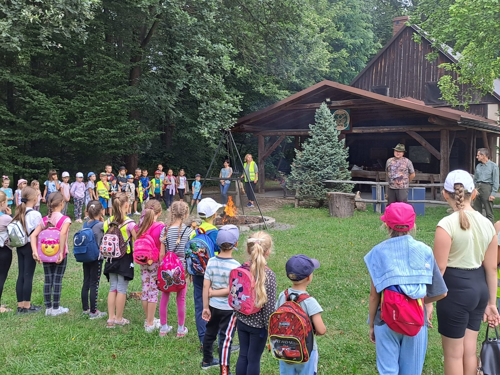 Zdjęcie w galerii na portalu naszwodzislaw.com: Wakacje z GCK w Gorzycach. Zielony tydzień z finiszem w lesie [FOTO i WIDEO] wiadomości z regionu