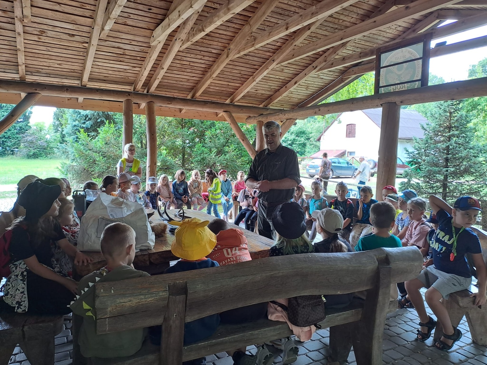 Zdjęcie w galerii na portalu naszwodzislaw.com: Wakacje z GCK w Gorzycach. Zielony tydzień z finiszem w lesie [FOTO i WIDEO] wiadomości z regionu