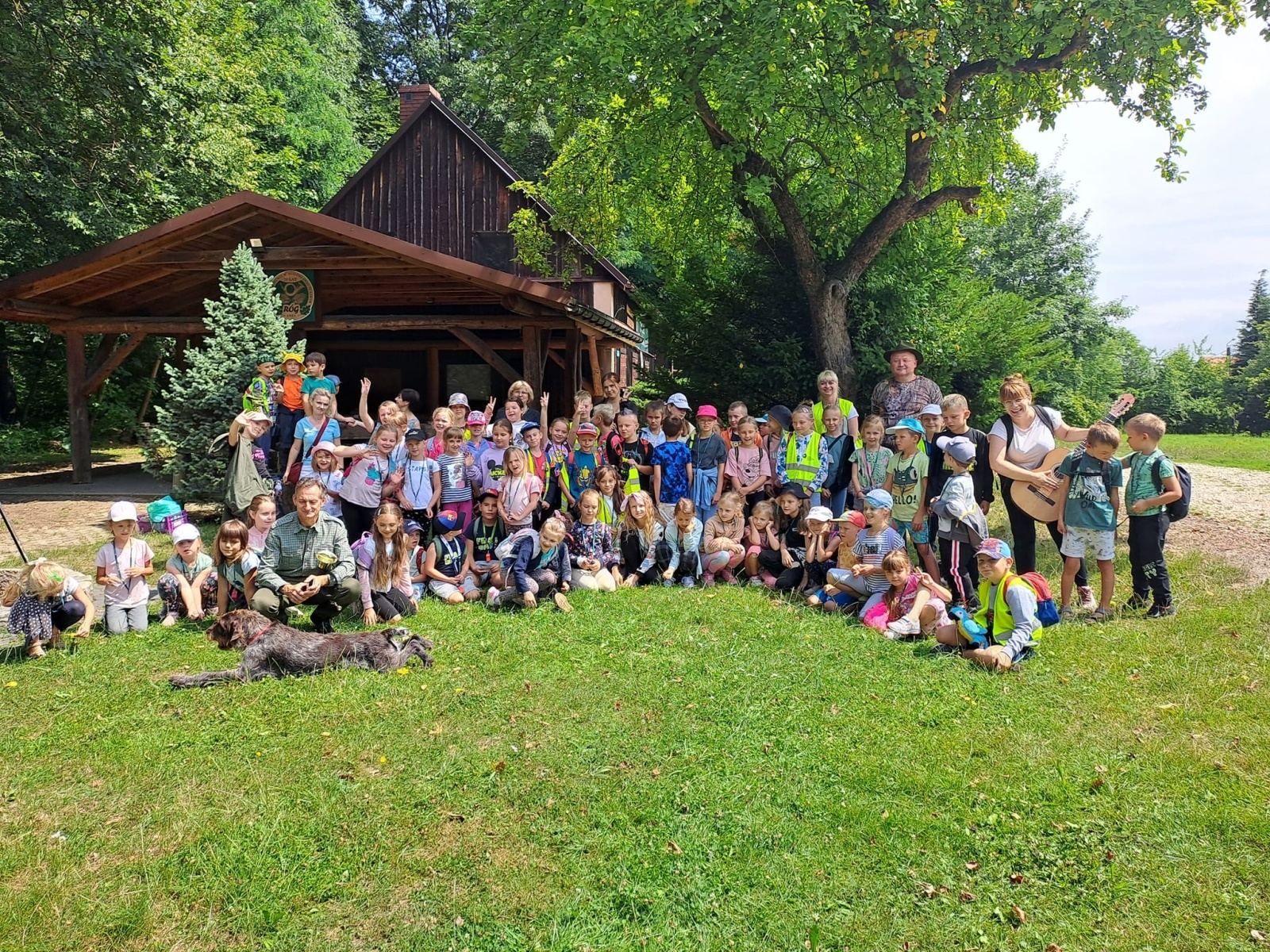Zdjęcie w galerii na portalu naszwodzislaw.com: Wakacje z GCK w Gorzycach. Zielony tydzień z finiszem w lesie [FOTO i WIDEO] wiadomości z regionu