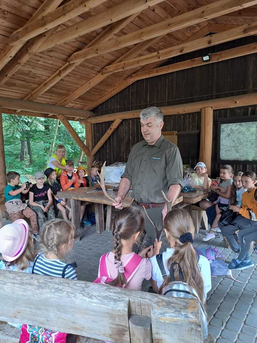 Zdjęcie w galerii na portalu naszwodzislaw.com: Wakacje z GCK w Gorzycach. Zielony tydzień z finiszem w lesie [FOTO i WIDEO] wiadomości z regionu