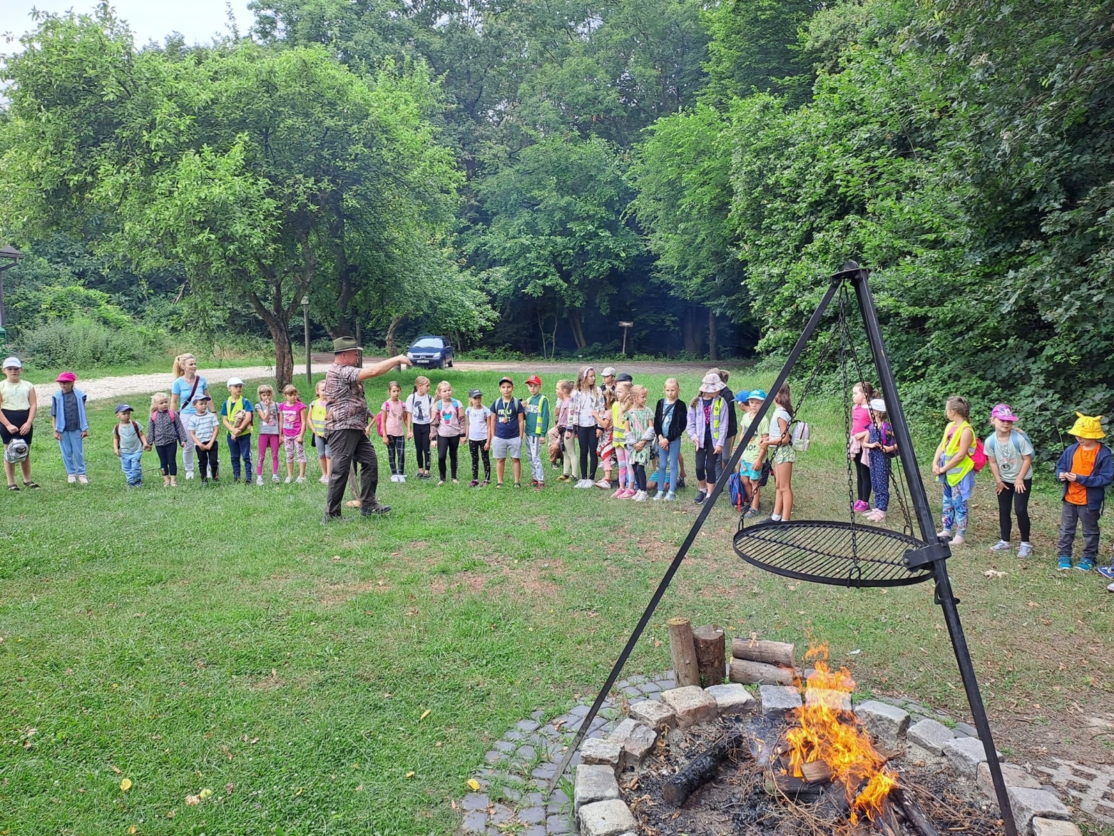 Zdjęcie w galerii na portalu naszwodzislaw.com: Wakacje z GCK w Gorzycach. Zielony tydzień z finiszem w lesie [FOTO i WIDEO] wiadomości z regionu