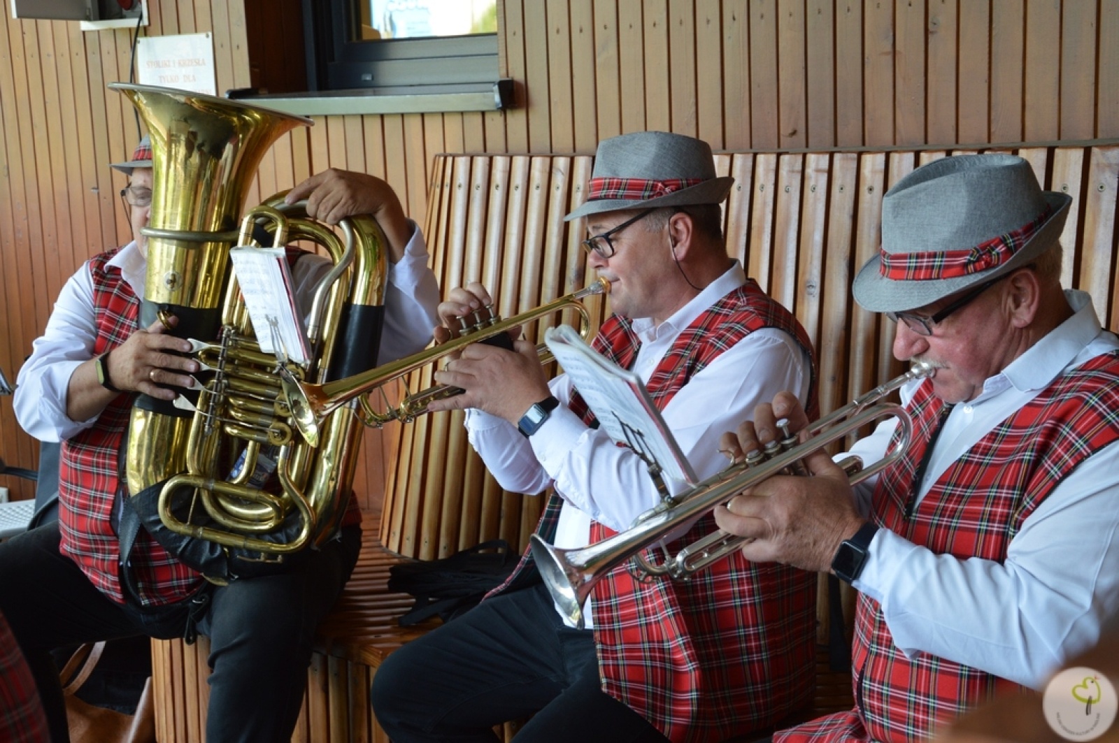 Zdjęcie w galerii na portalu naszwodzislaw.com: Kapela Ujki zagrała na tężniograniu w Radlinie [FOTO] wiadomości z regionu