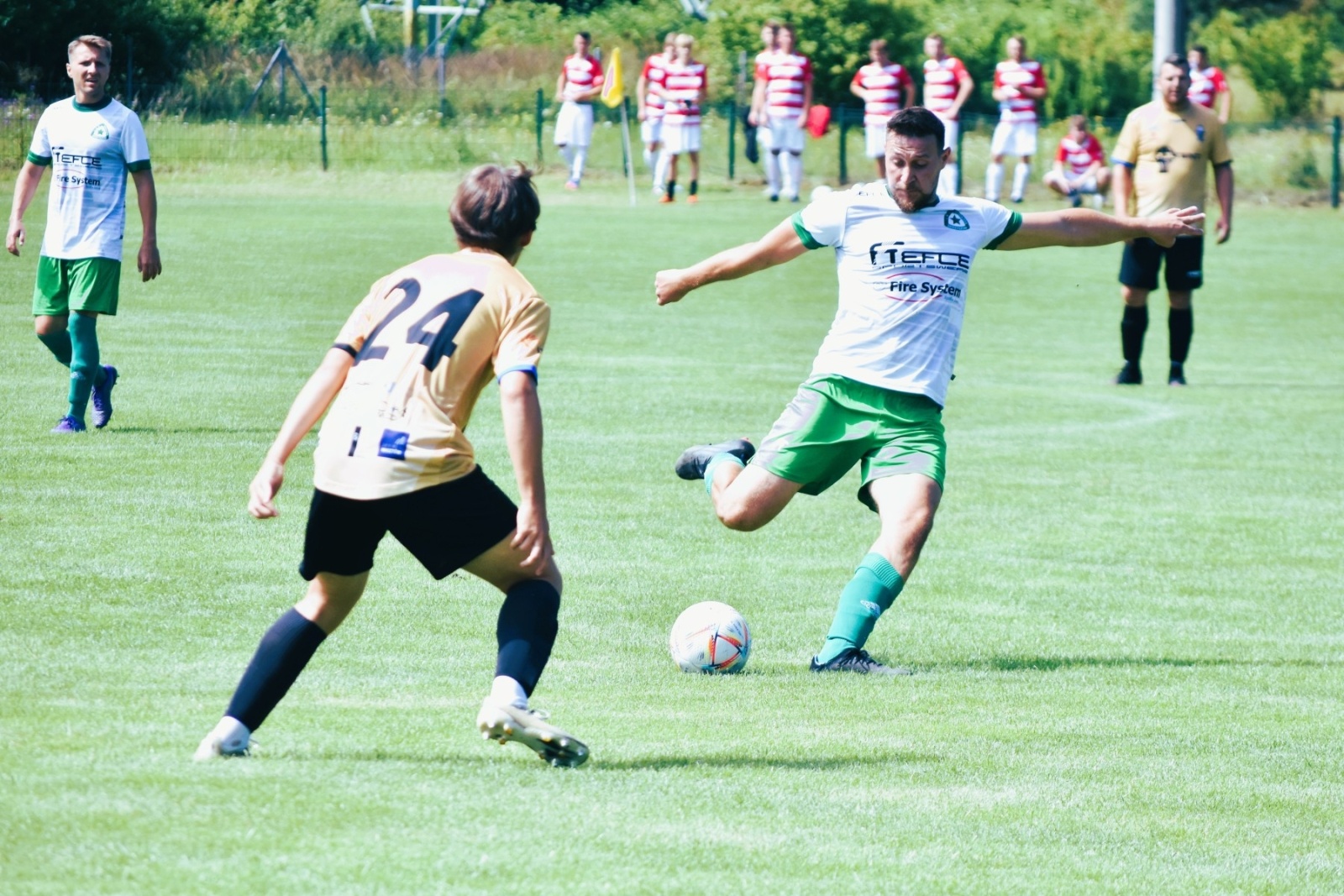 Zdjęcie w galerii na portalu naszwodzislaw.com: Puchar Wójta Gminy Godów za zwycięstwo w Gminnym Turnieju Piłki Nożnej powędrował do Gołkowic wiadomości z regionu