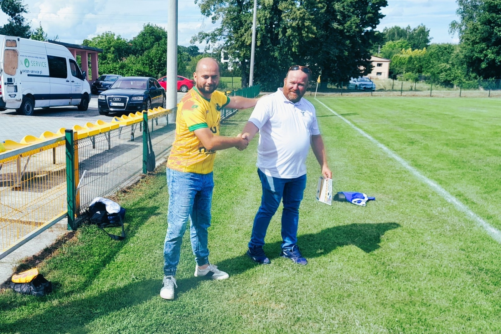 Zdjęcie w galerii na portalu naszwodzislaw.com: Puchar Wójta Gminy Godów za zwycięstwo w Gminnym Turnieju Piłki Nożnej powędrował do Gołkowic wiadomości z regionu