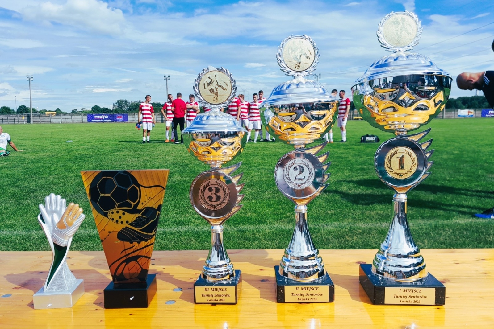 Zdjęcie w galerii na portalu naszwodzislaw.com: Puchar Wójta Gminy Godów za zwycięstwo w Gminnym Turnieju Piłki Nożnej powędrował do Gołkowic wiadomości z regionu