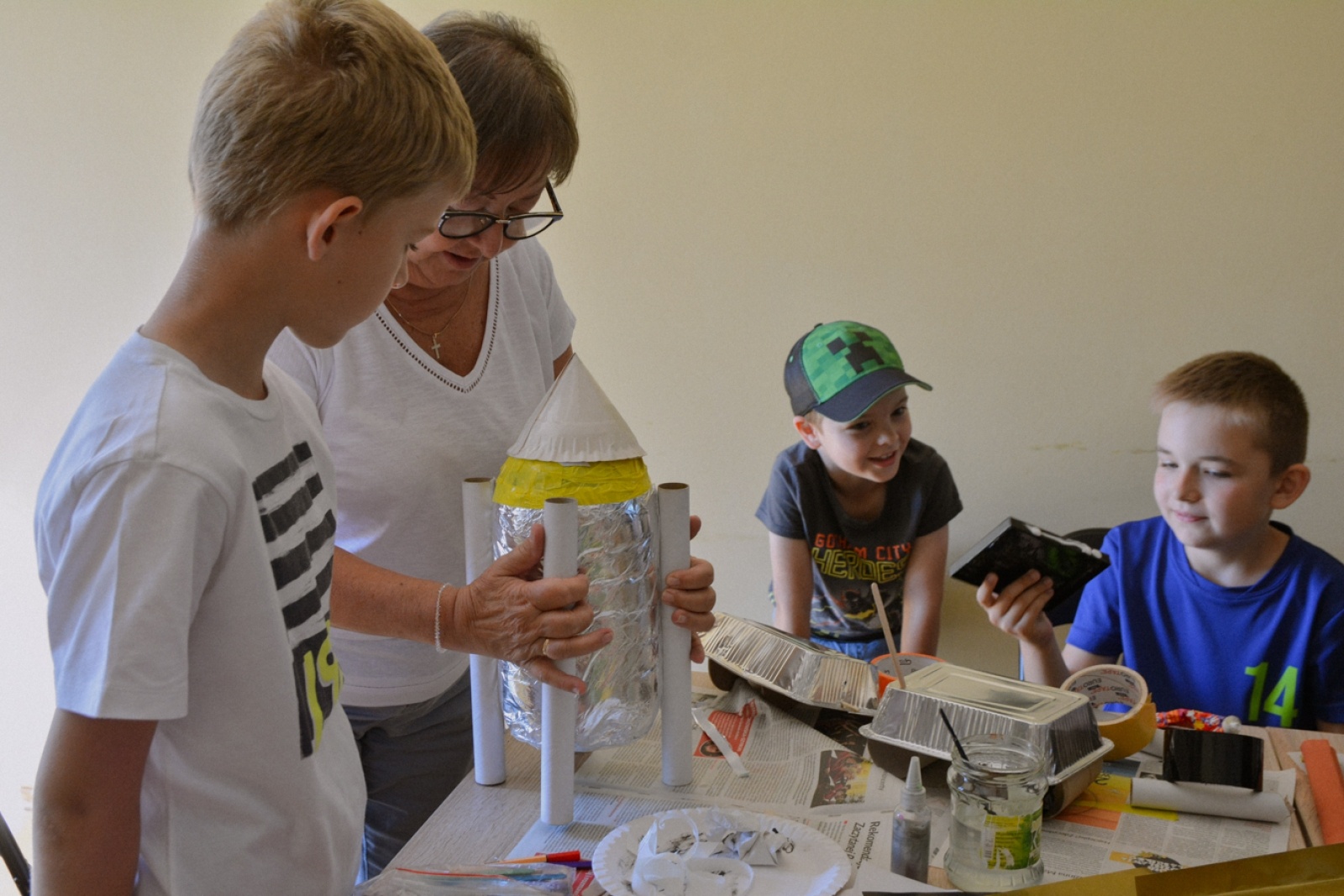 Zdjęcie w galerii na portalu naszwodzislaw.com: Miesiąc kosmicznych przygód w WCK wiadomości z regionu