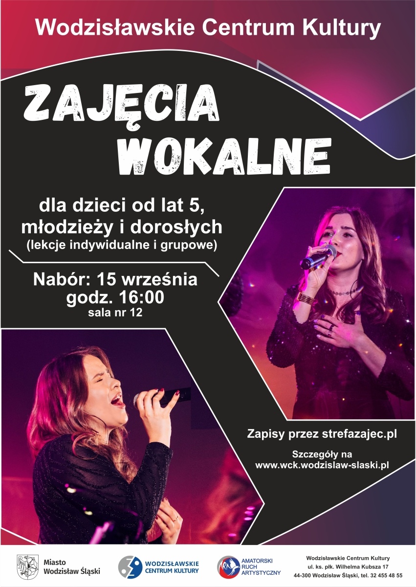 Zdjęcie w galerii na portalu naszwodzislaw.com: Zajęcia wokalne w Wodzisławskim Centrum Kultury wiadomości z regionu