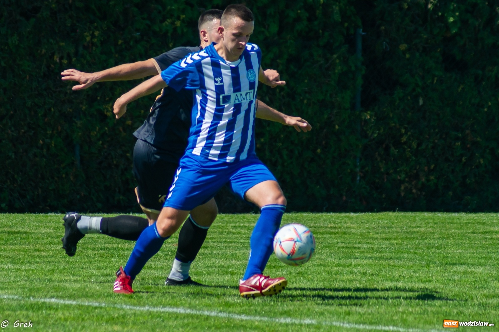 Zdjęcie w galerii na portalu naszwodzislaw.com: A klasa. Udana inauguracja Przyszłości Rogów. LKS 07 Markowice pokonany [FOTO] wiadomości z regionu