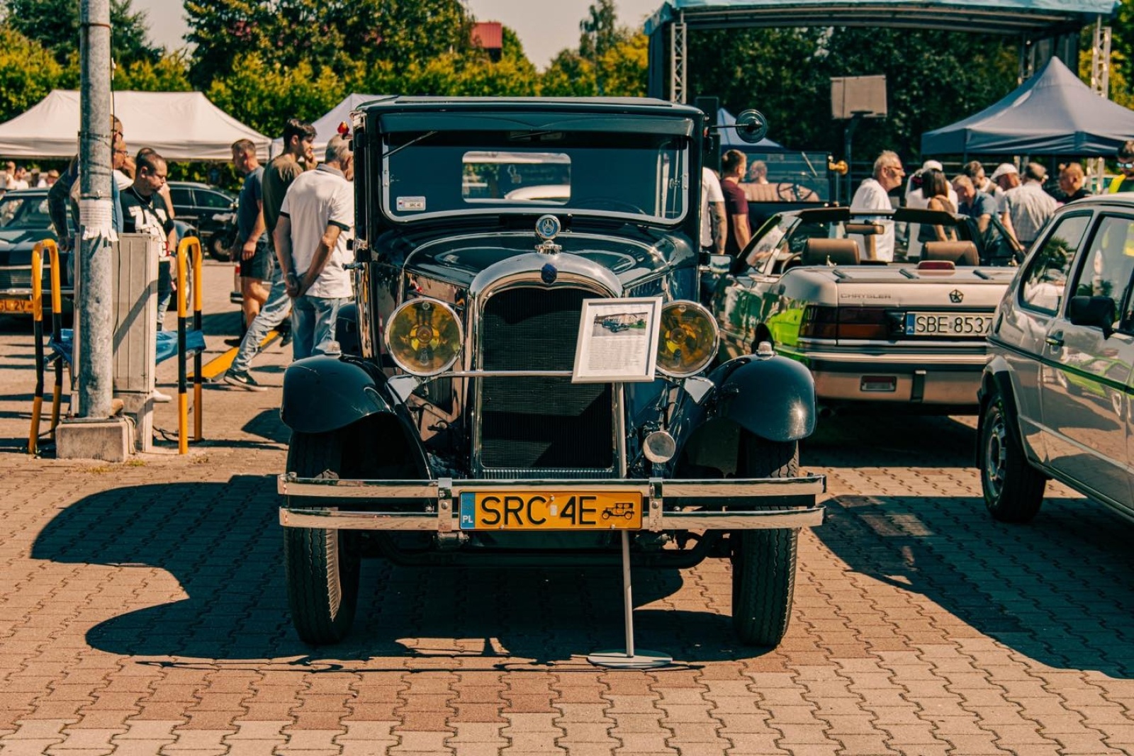 Zdjęcie w galerii na portalu naszwodzislaw.com: Za nami pierwszy zlot zabytkowej motoryzacji [FOTO] wiadomości z regionu