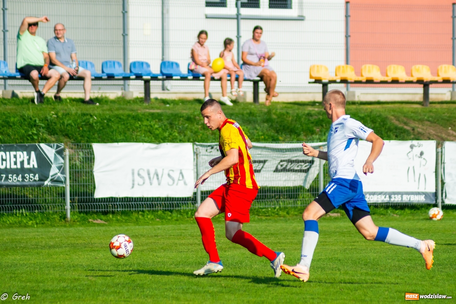 Zdjęcie w galerii na portalu naszwodzislaw.com: Płomień z Połomi pochłonął Unię Racibórz [FOTO] wiadomości z regionu