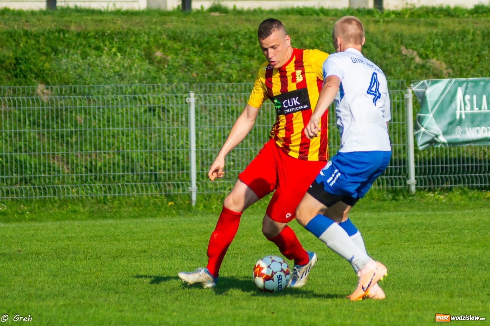 Zdjęcie w galerii na portalu naszwodzislaw.com: Płomień z Połomi pochłonął Unię Racibórz [FOTO] wiadomości z regionu