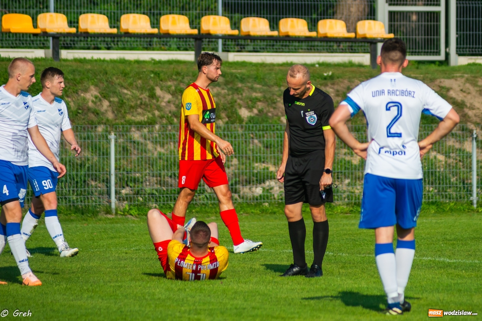 Zdjęcie w galerii na portalu naszwodzislaw.com: Płomień z Połomi pochłonął Unię Racibórz [FOTO] wiadomości z regionu