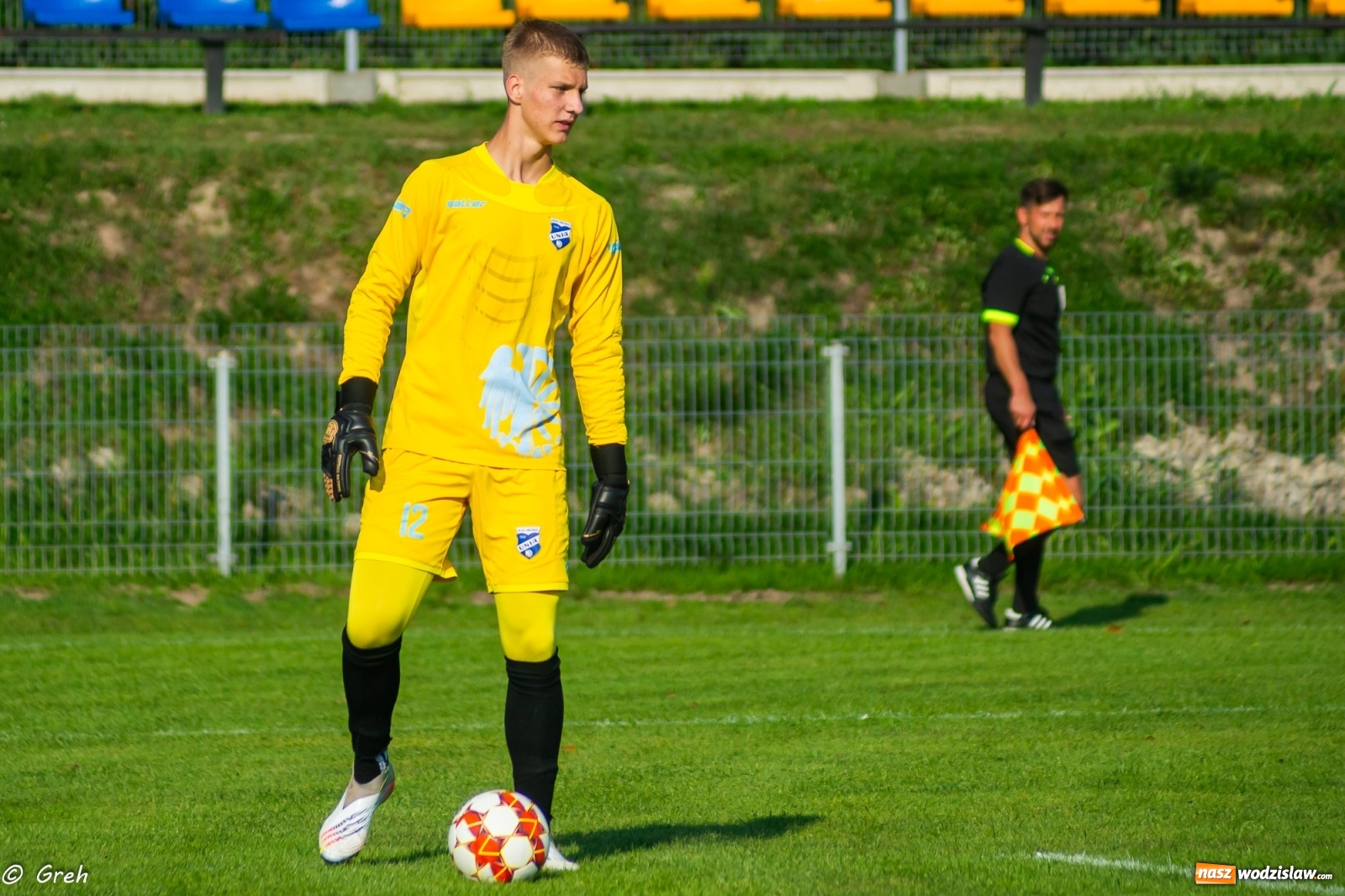 Zdjęcie w galerii na portalu naszwodzislaw.com: Płomień z Połomi pochłonął Unię Racibórz [FOTO] wiadomości z regionu