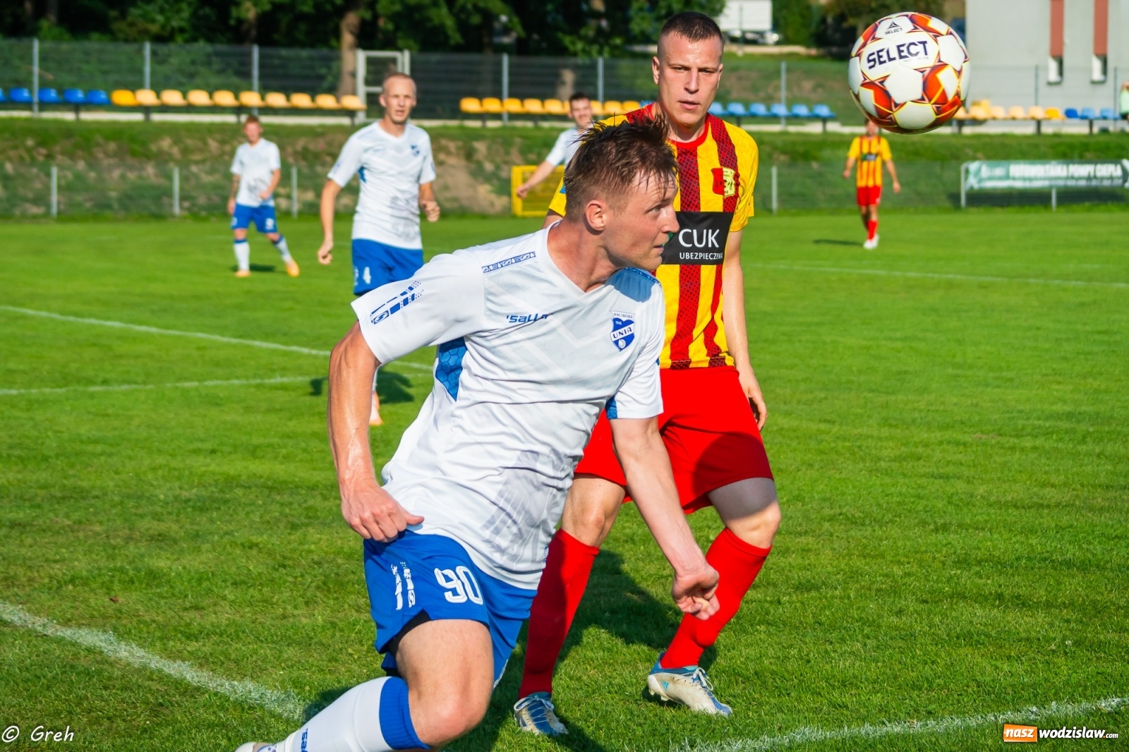 Zdjęcie w galerii na portalu naszwodzislaw.com: Płomień z Połomi pochłonął Unię Racibórz [FOTO] wiadomości z regionu