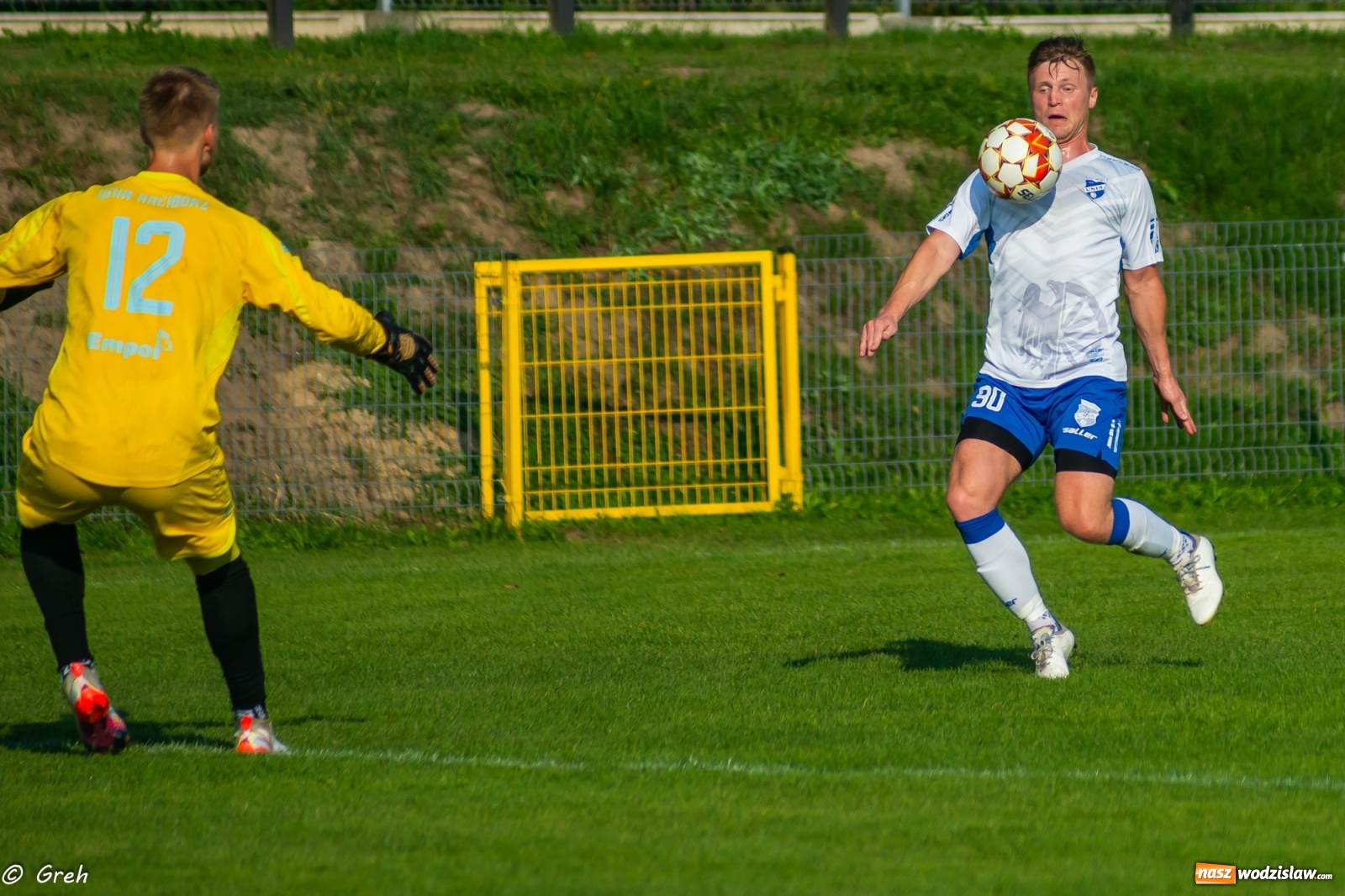 Zdjęcie w galerii na portalu naszwodzislaw.com: Płomień z Połomi pochłonął Unię Racibórz [FOTO] wiadomości z regionu