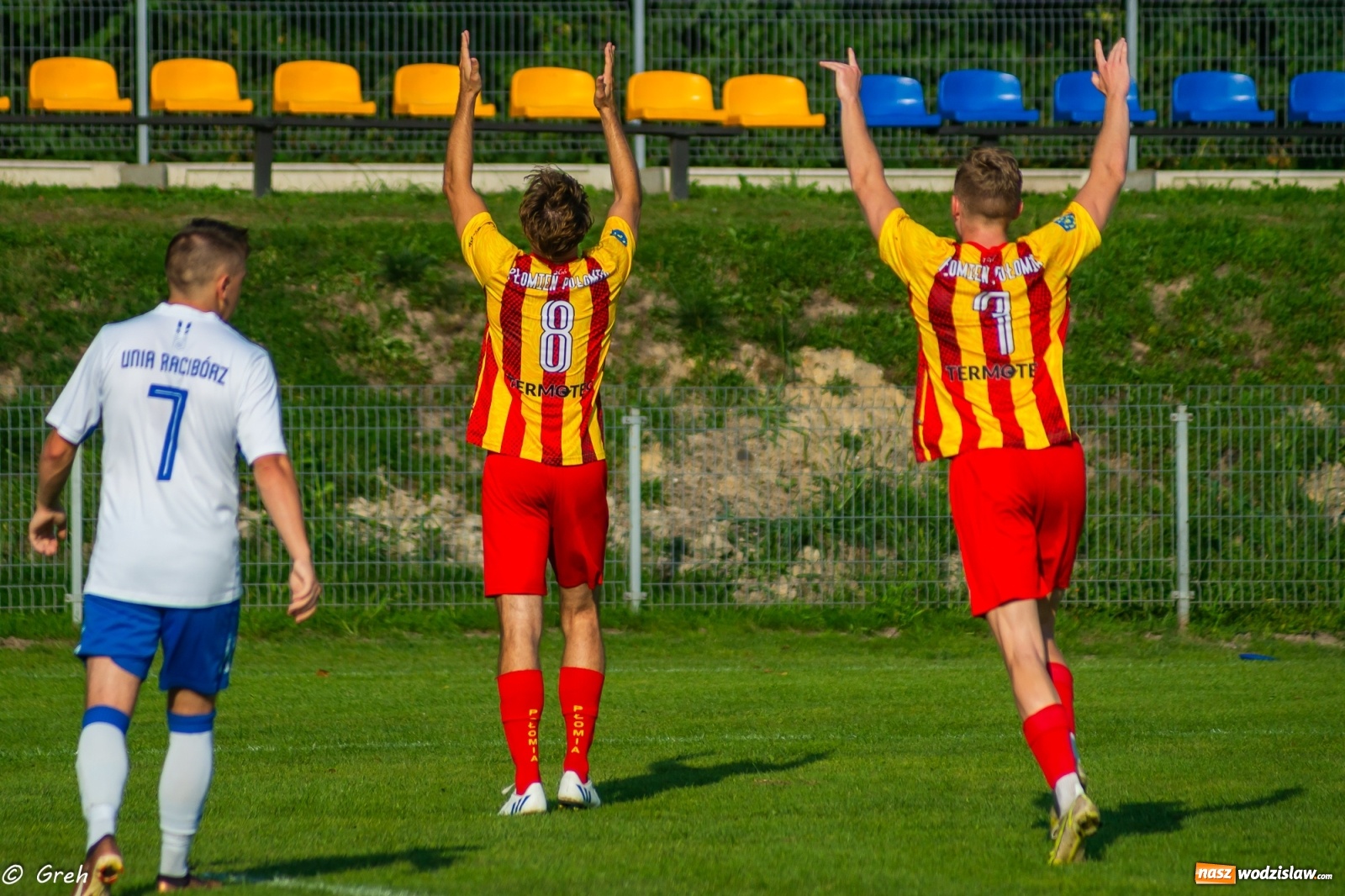 Zdjęcie w galerii na portalu naszwodzislaw.com: Płomień z Połomi pochłonął Unię Racibórz [FOTO] wiadomości z regionu