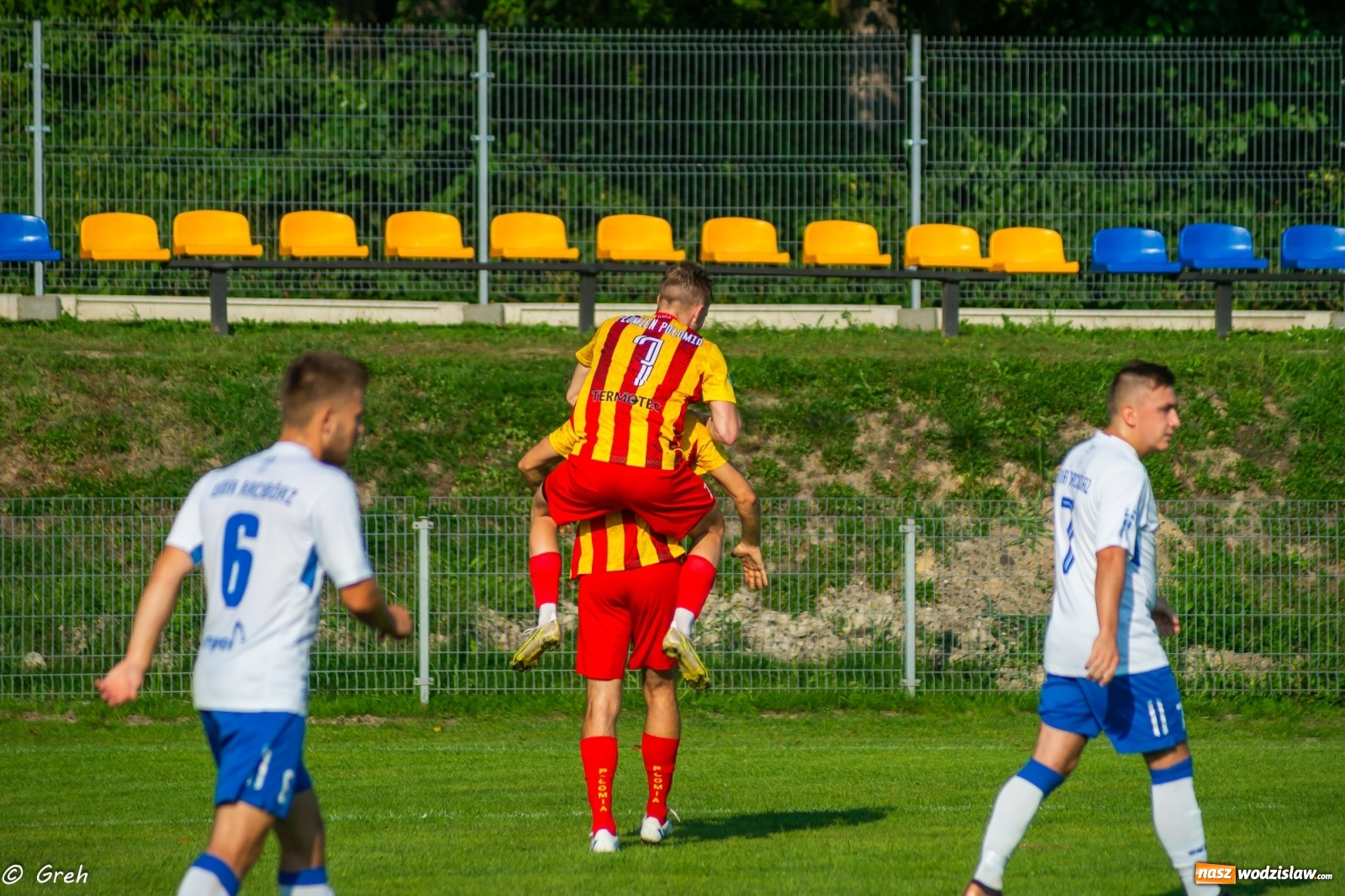 Zdjęcie w galerii na portalu naszwodzislaw.com: Płomień z Połomi pochłonął Unię Racibórz [FOTO] wiadomości z regionu