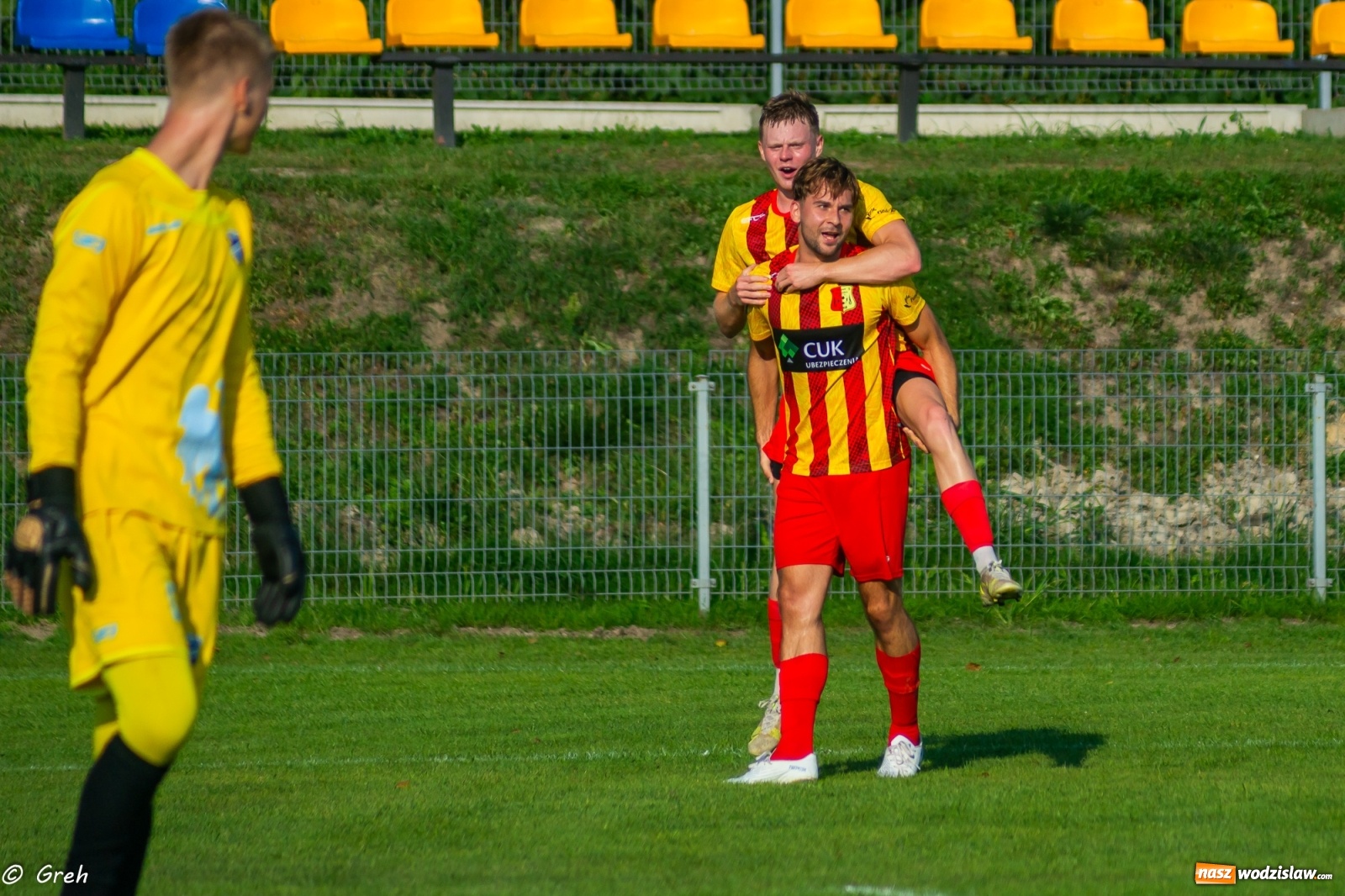 Zdjęcie w galerii na portalu naszwodzislaw.com: Płomień z Połomi pochłonął Unię Racibórz [FOTO] wiadomości z regionu