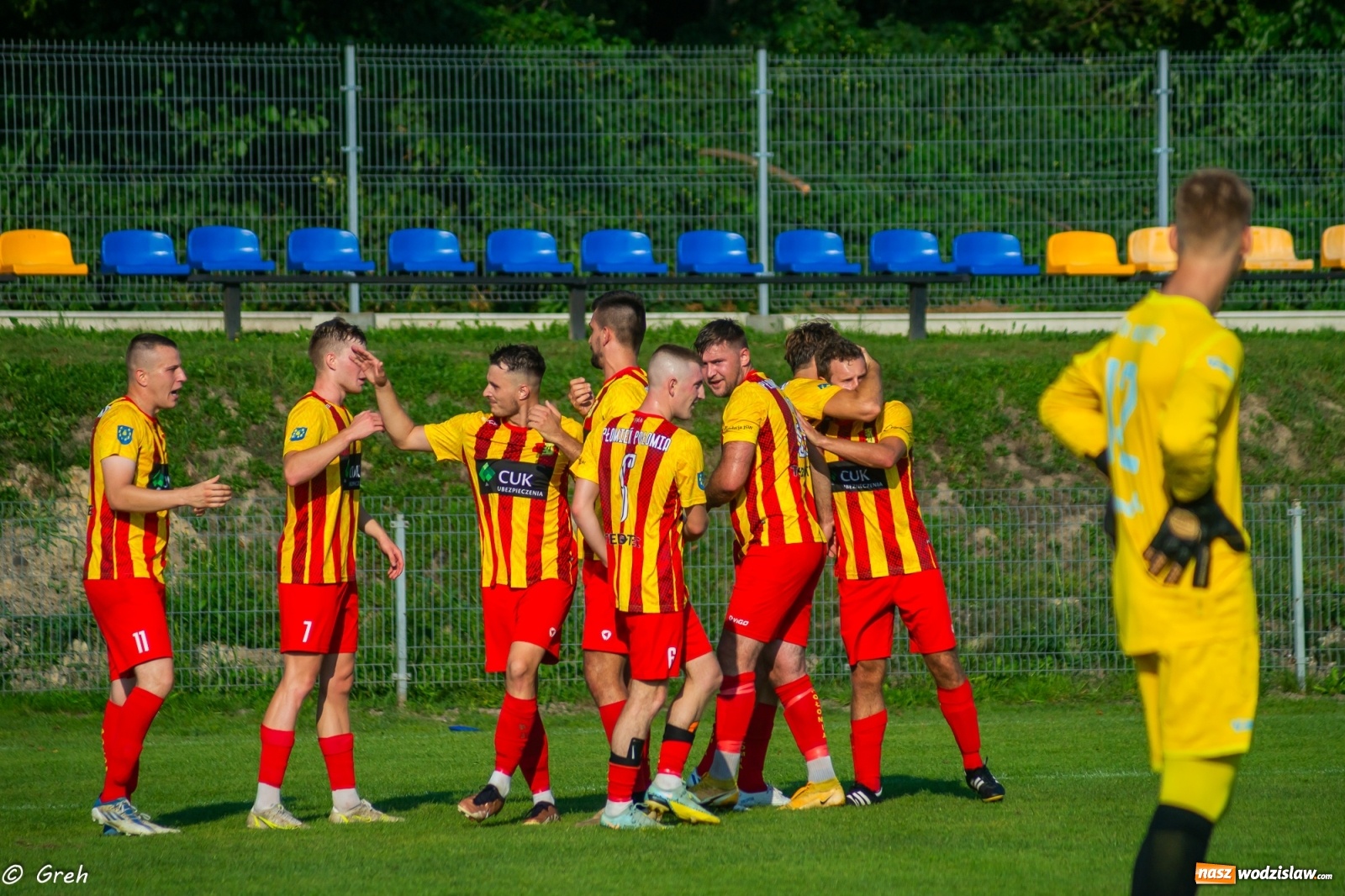 Zdjęcie w galerii na portalu naszwodzislaw.com: Płomień z Połomi pochłonął Unię Racibórz [FOTO] wiadomości z regionu