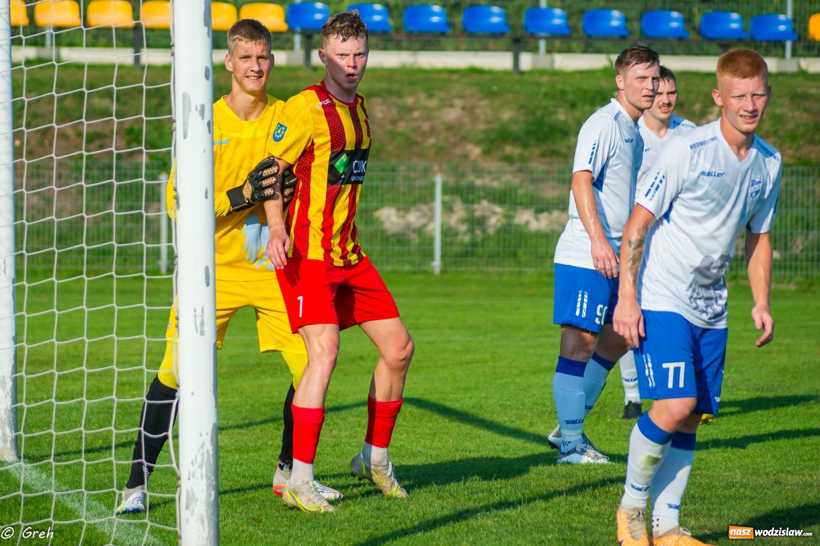 Zdjęcie w galerii na portalu naszwodzislaw.com: Płomień z Połomi pochłonął Unię Racibórz [FOTO] wiadomości z regionu