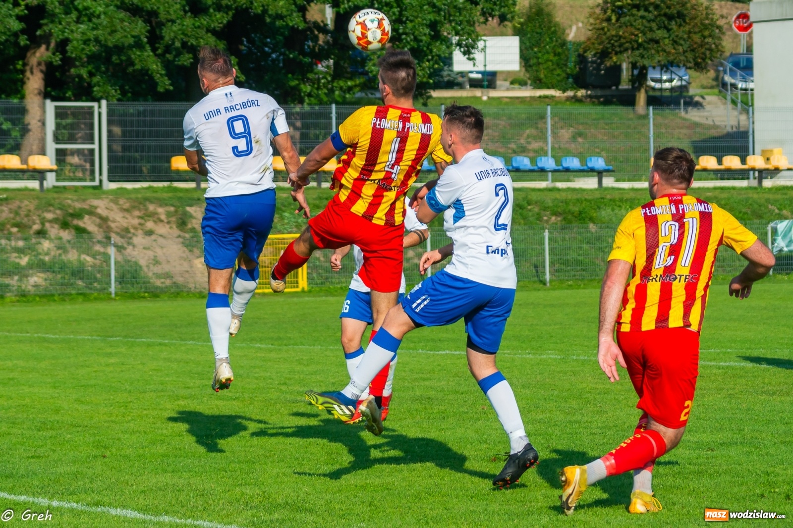 Zdjęcie w galerii na portalu naszwodzislaw.com: Płomień z Połomi pochłonął Unię Racibórz [FOTO] wiadomości z regionu