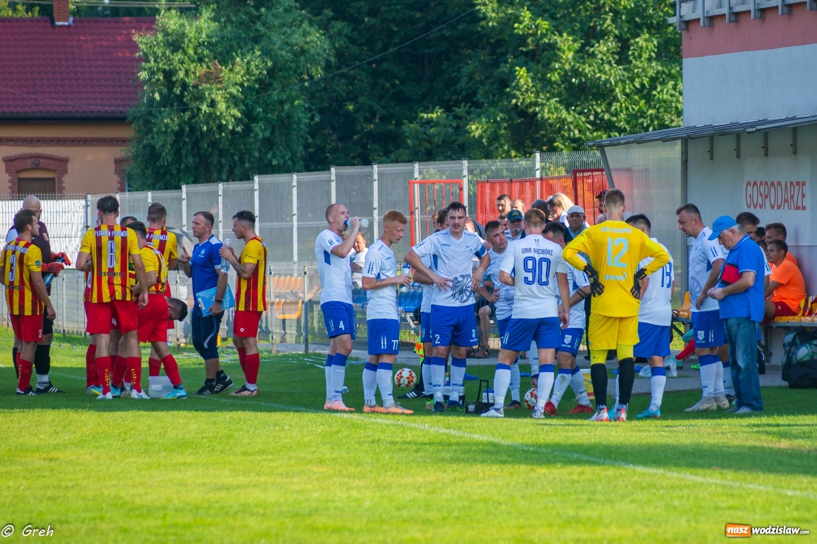Zdjęcie w galerii na portalu naszwodzislaw.com: Płomień z Połomi pochłonął Unię Racibórz [FOTO] wiadomości z regionu