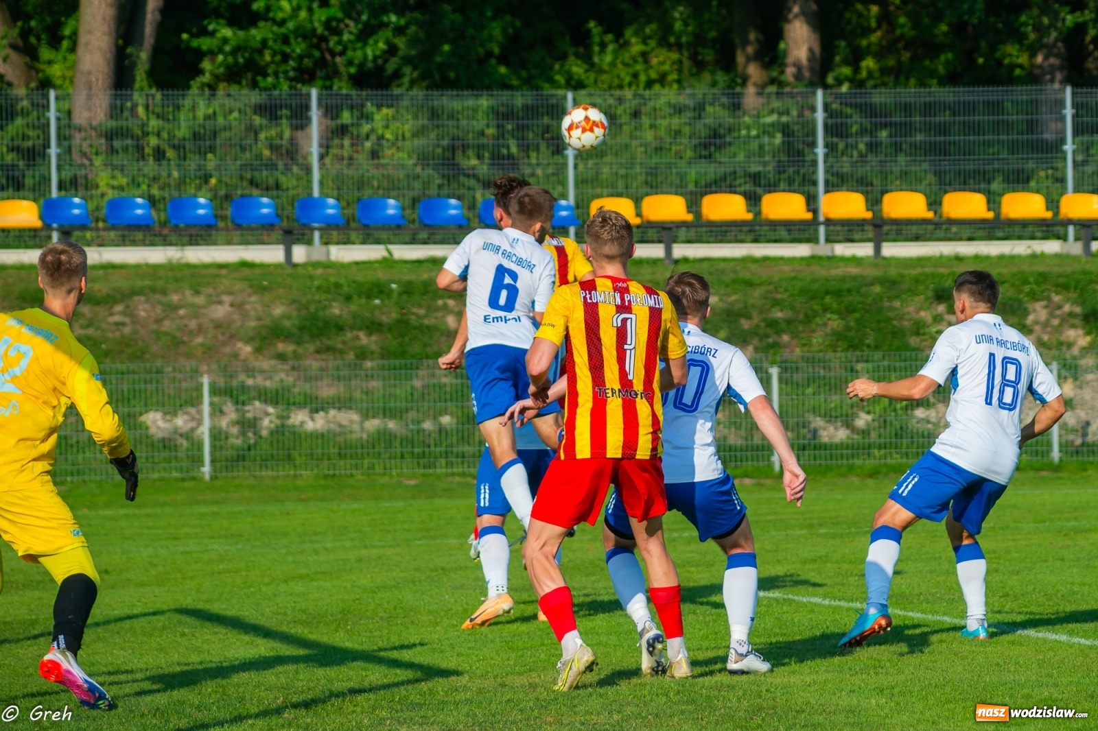 Zdjęcie w galerii na portalu naszwodzislaw.com: Płomień z Połomi pochłonął Unię Racibórz [FOTO] wiadomości z regionu