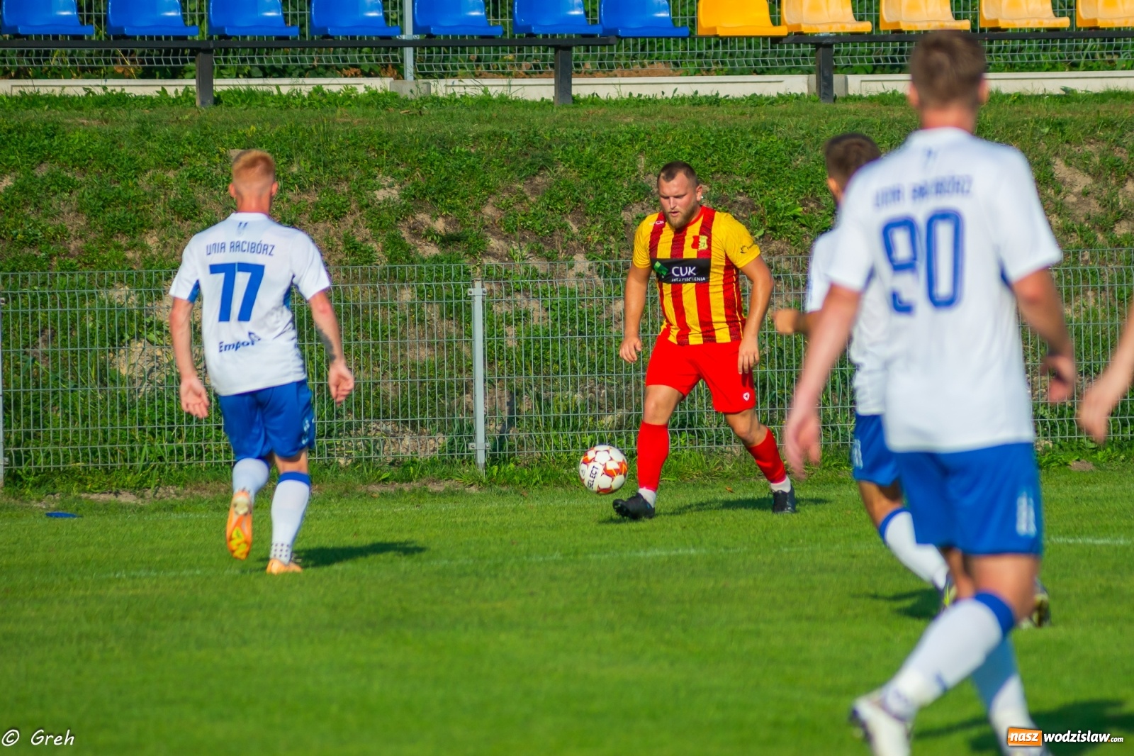 Zdjęcie w galerii na portalu naszwodzislaw.com: Płomień z Połomi pochłonął Unię Racibórz [FOTO] wiadomości z regionu