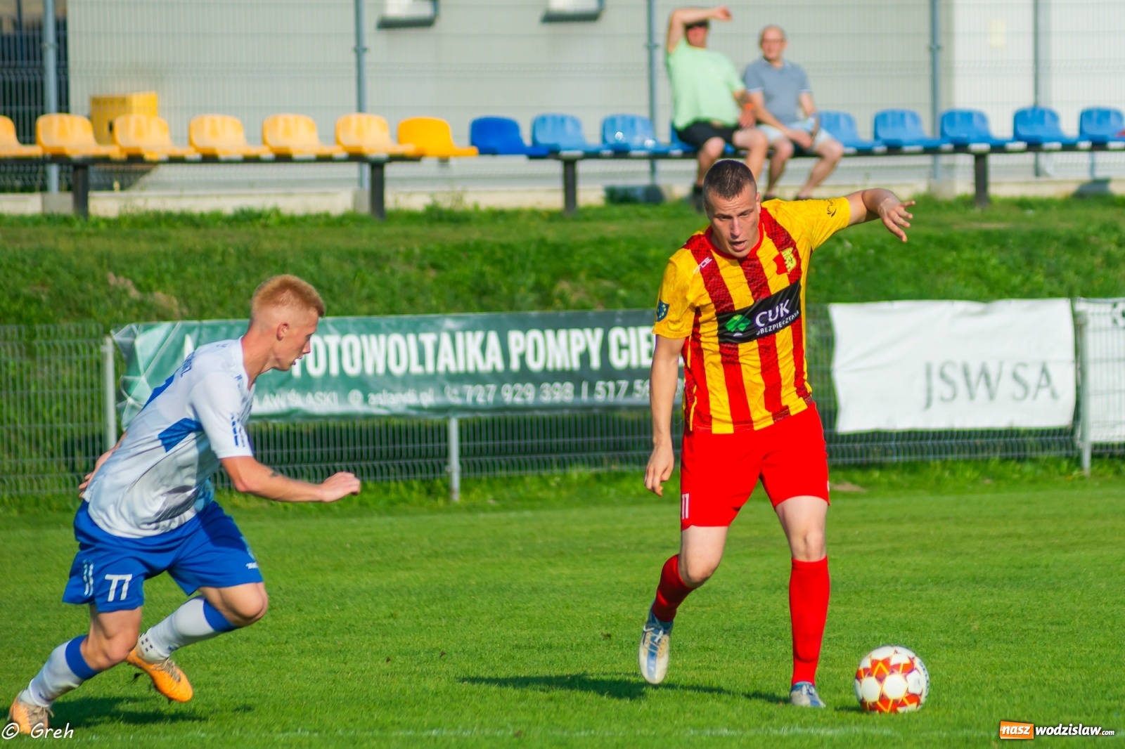 Zdjęcie w galerii na portalu naszwodzislaw.com: Płomień z Połomi pochłonął Unię Racibórz [FOTO] wiadomości z regionu