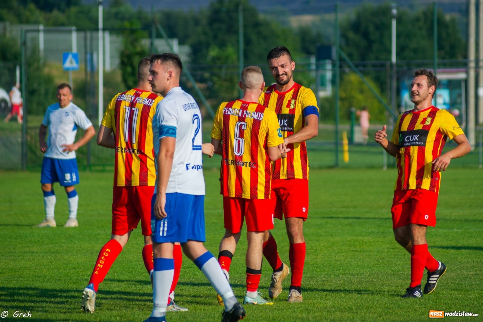 Zdjęcie w galerii na portalu naszwodzislaw.com: Płomień z Połomi pochłonął Unię Racibórz [FOTO] wiadomości z regionu