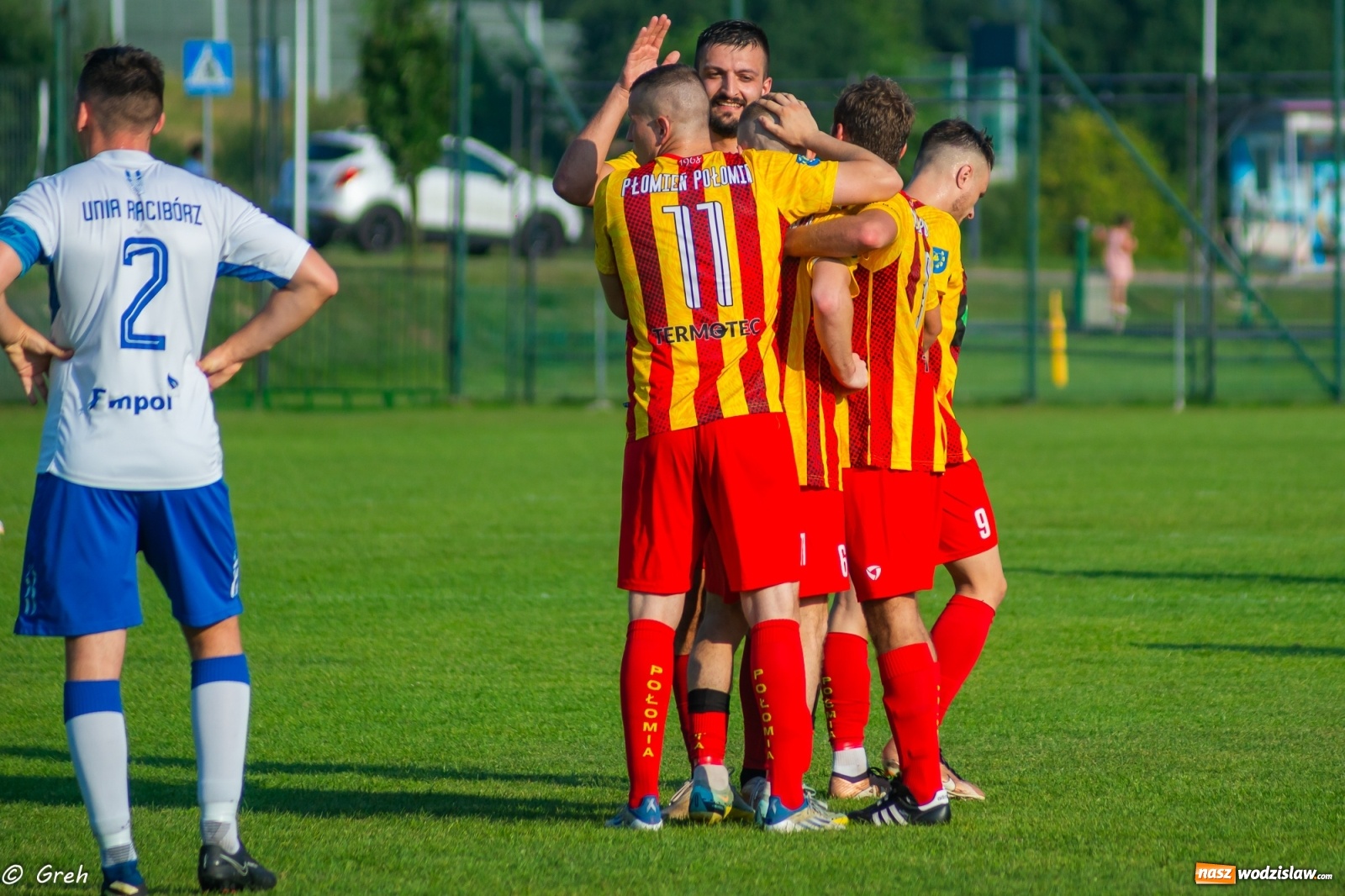 Zdjęcie w galerii na portalu naszwodzislaw.com: Płomień z Połomi pochłonął Unię Racibórz [FOTO] wiadomości z regionu