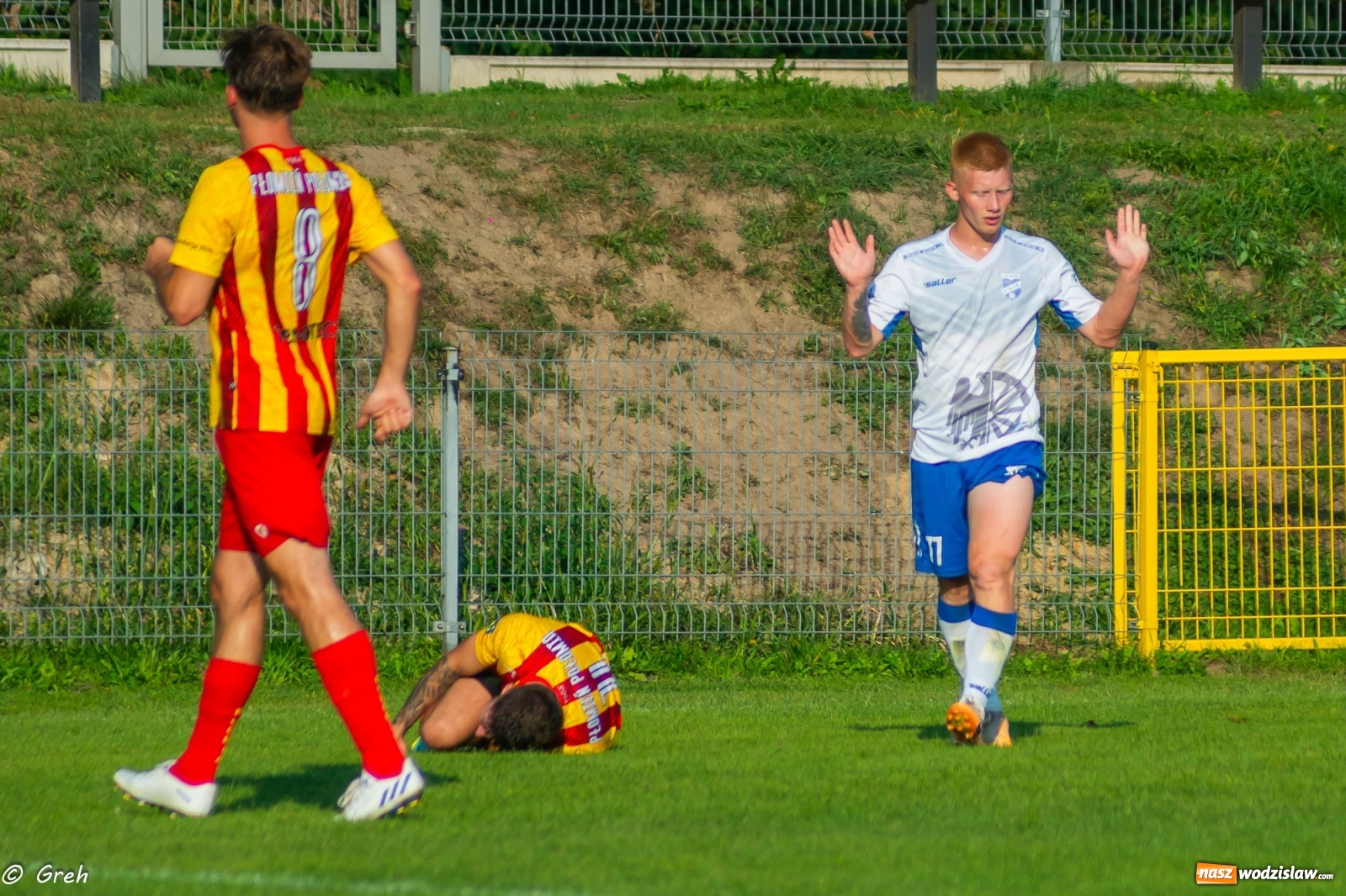 Zdjęcie w galerii na portalu naszwodzislaw.com: Płomień z Połomi pochłonął Unię Racibórz [FOTO] wiadomości z regionu