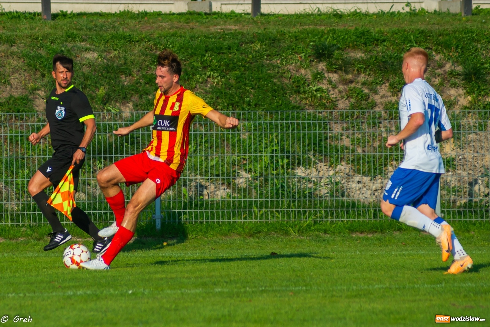 Zdjęcie w galerii na portalu naszwodzislaw.com: Płomień z Połomi pochłonął Unię Racibórz [FOTO] wiadomości z regionu