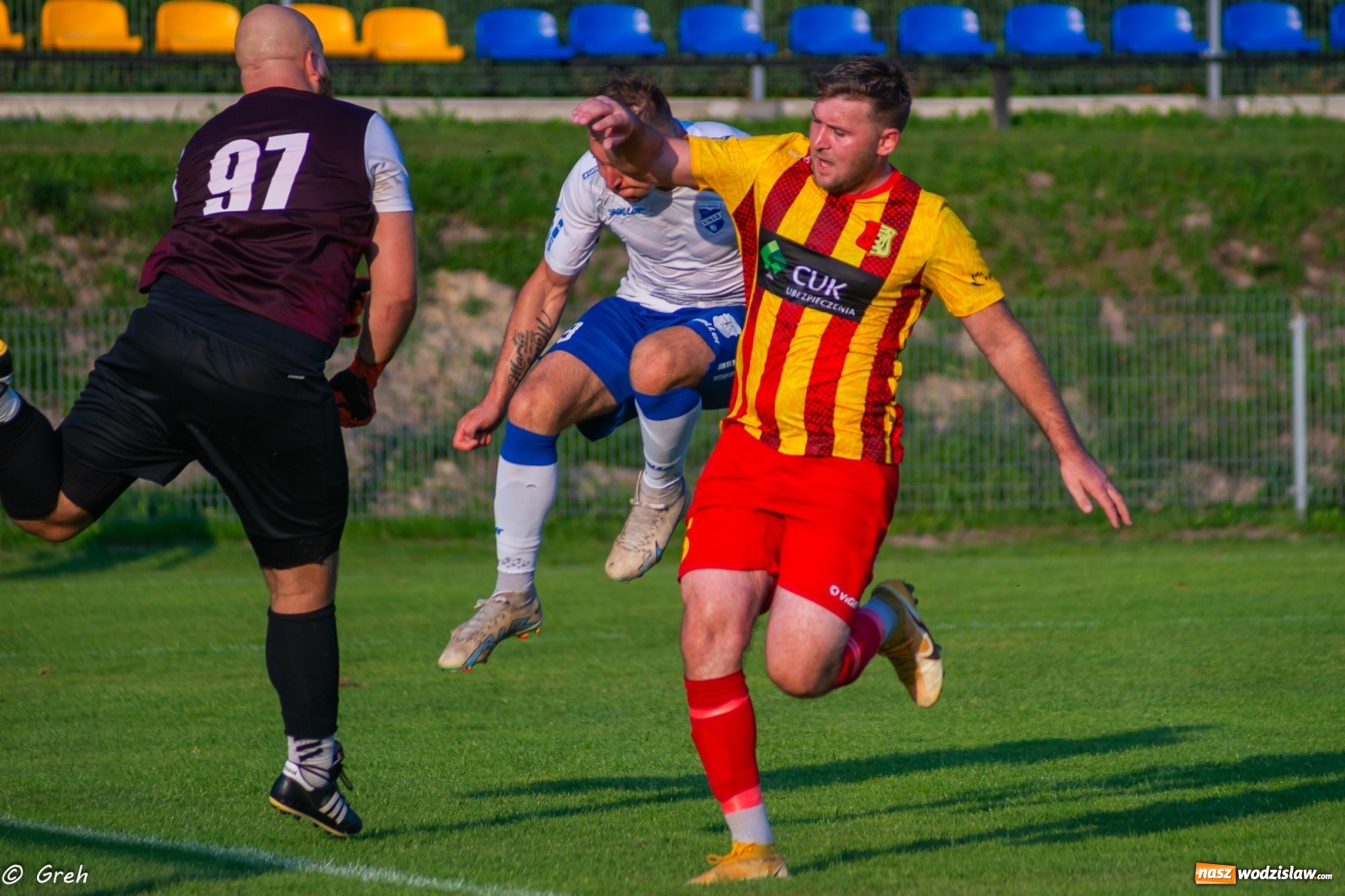 Zdjęcie w galerii na portalu naszwodzislaw.com: Płomień z Połomi pochłonął Unię Racibórz [FOTO] wiadomości z regionu