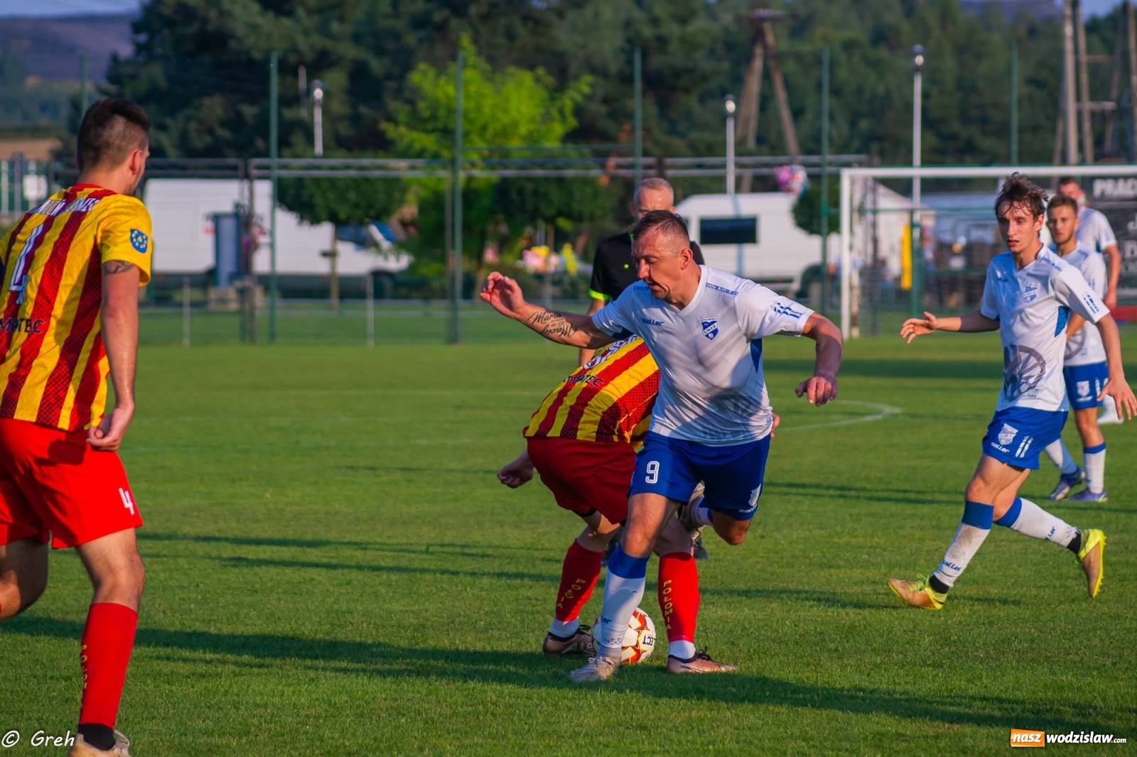 Zdjęcie w galerii na portalu naszwodzislaw.com: Płomień z Połomi pochłonął Unię Racibórz [FOTO] wiadomości z regionu
