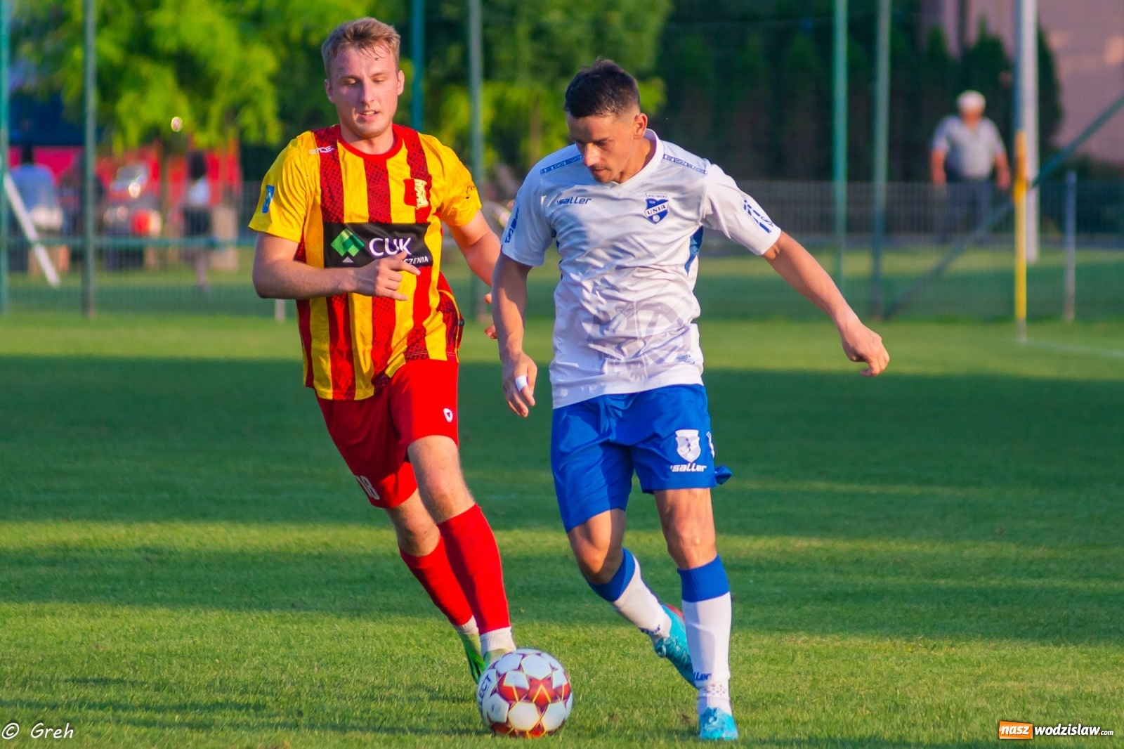 Zdjęcie w galerii na portalu naszwodzislaw.com: Płomień z Połomi pochłonął Unię Racibórz [FOTO] wiadomości z regionu