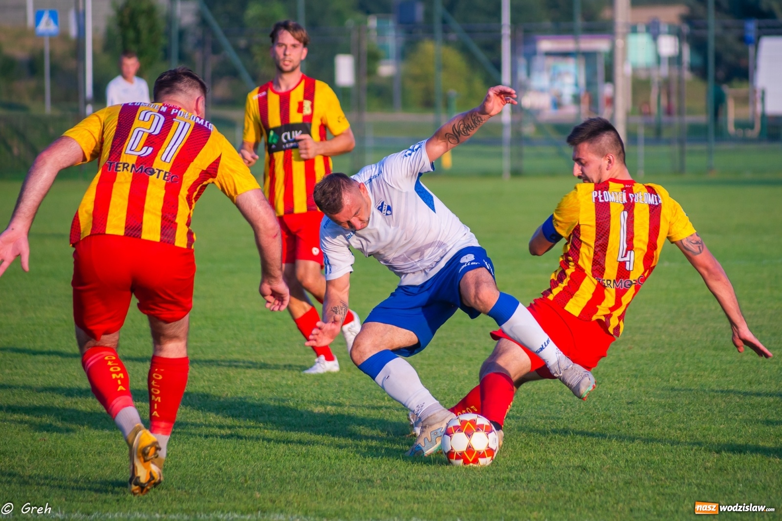 Zdjęcie w galerii na portalu naszwodzislaw.com: Płomień z Połomi pochłonął Unię Racibórz [FOTO] wiadomości z regionu