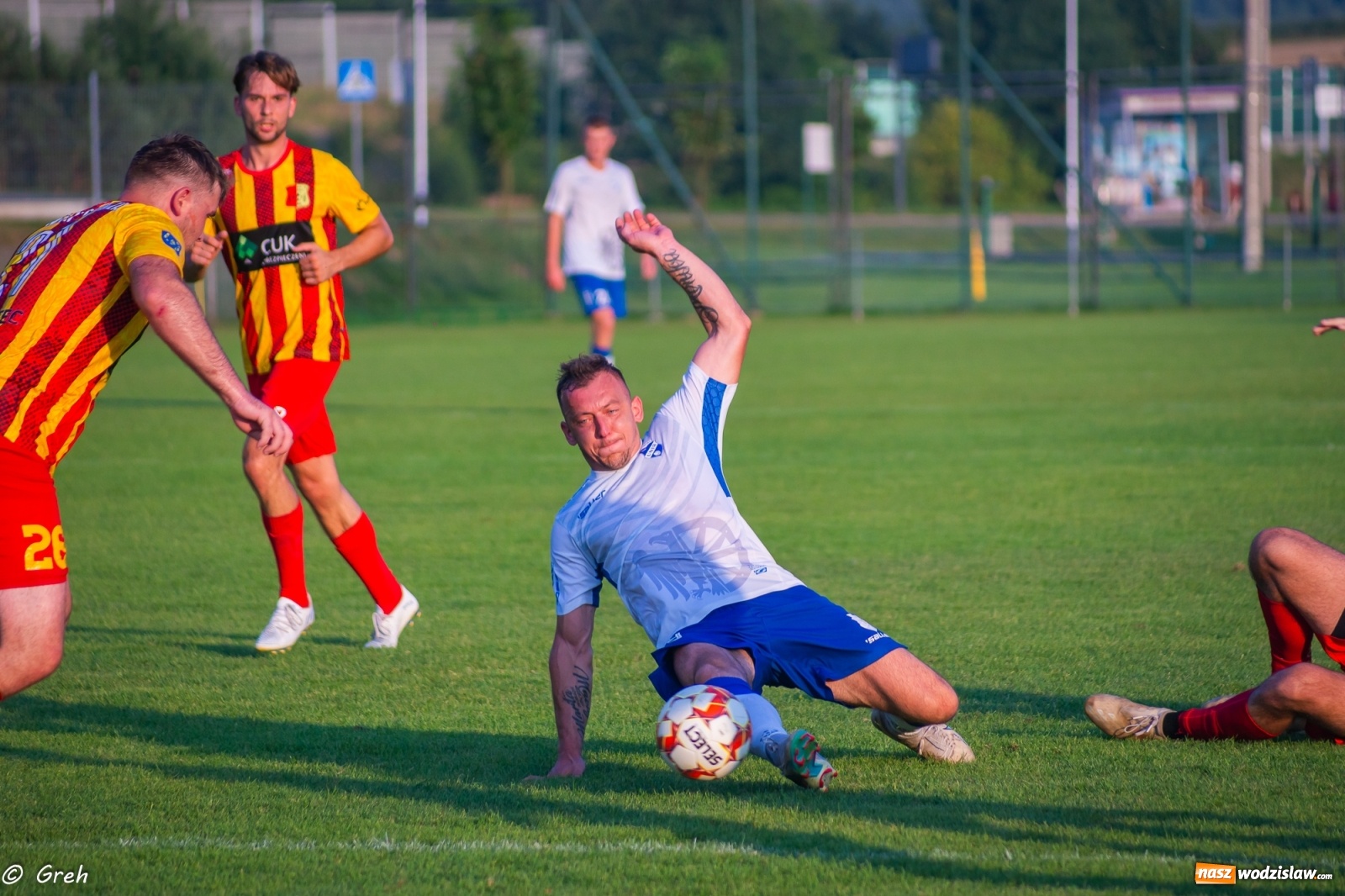 Zdjęcie w galerii na portalu naszwodzislaw.com: Płomień z Połomi pochłonął Unię Racibórz [FOTO] wiadomości z regionu