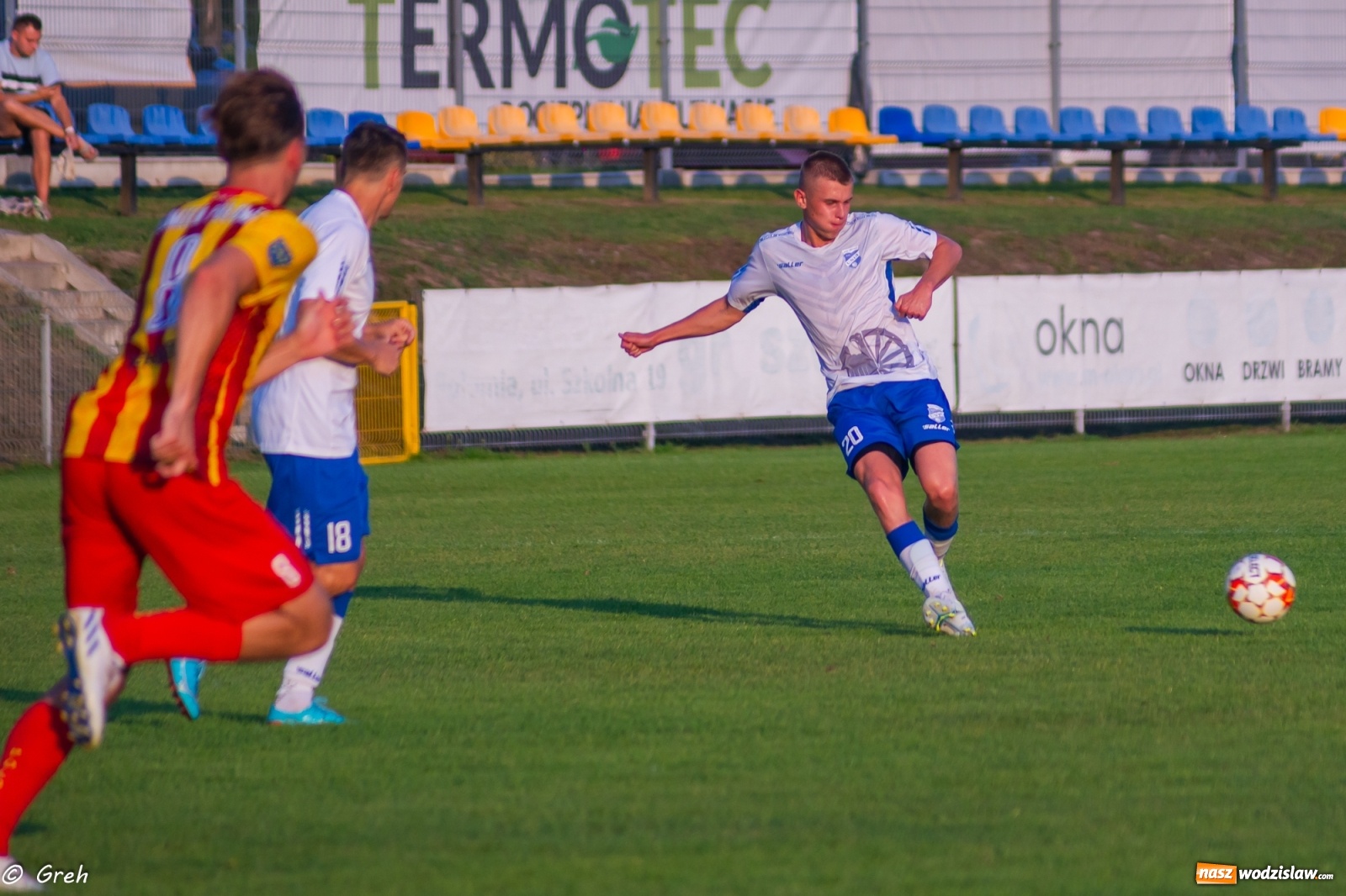 Zdjęcie w galerii na portalu naszwodzislaw.com: Płomień z Połomi pochłonął Unię Racibórz [FOTO] wiadomości z regionu