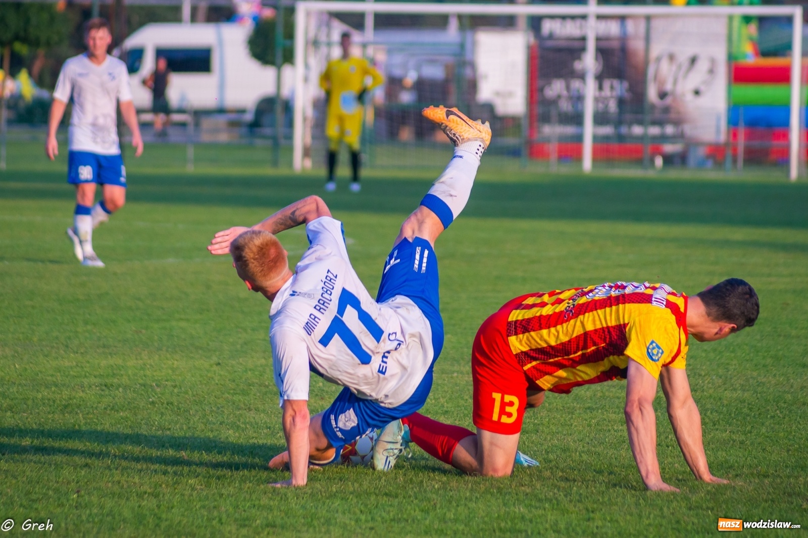 Zdjęcie w galerii na portalu naszwodzislaw.com: Płomień z Połomi pochłonął Unię Racibórz [FOTO] wiadomości z regionu