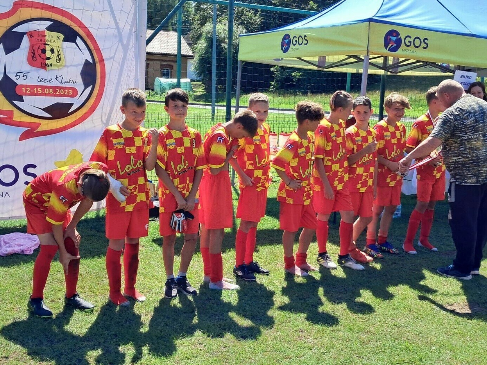 Zdjęcie w galerii na portalu naszwodzislaw.com: Płomień Połomia świętował jubileusz na sportowo wiadomości z regionu