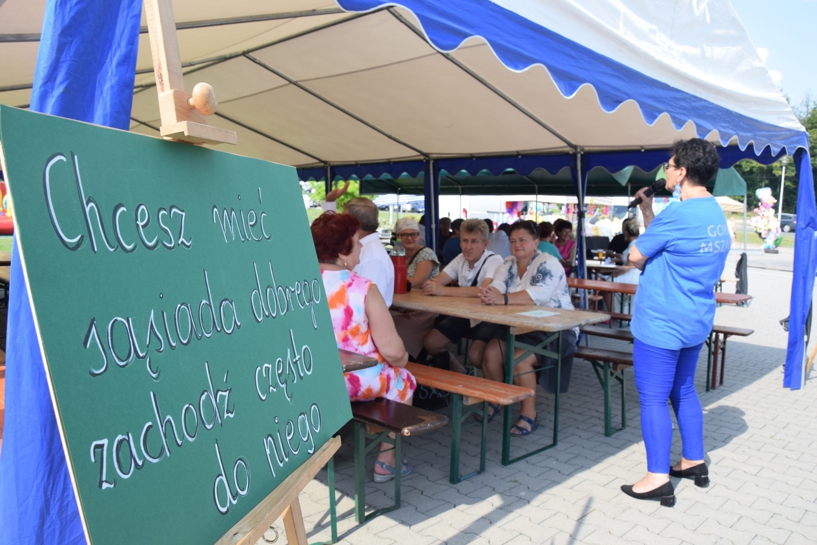 Zdjęcie w galerii na portalu naszwodzislaw.com: Sąsiedzka integracja w Połomi pełna atrakcji [FOTO] wiadomości z regionu
