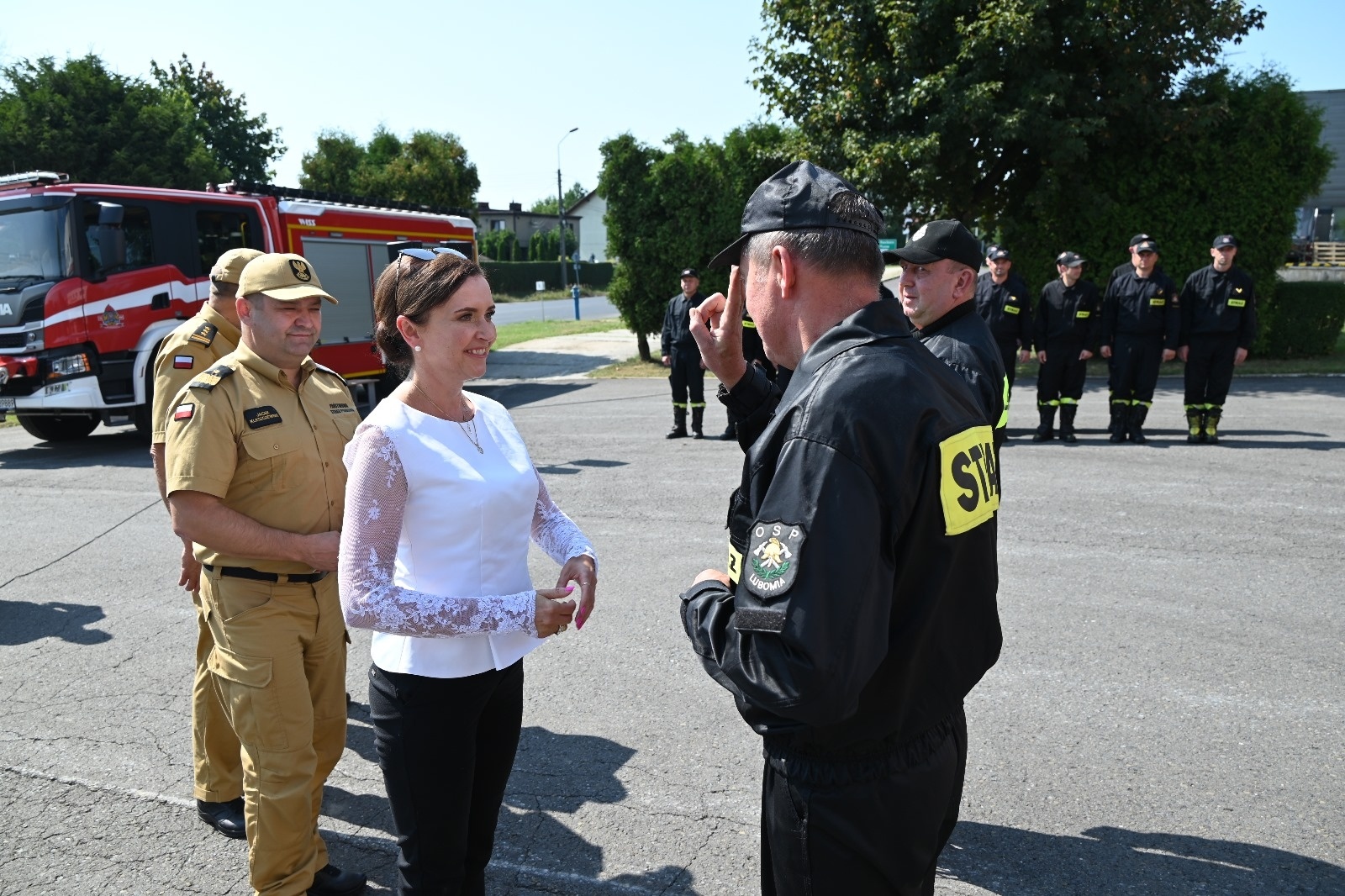 Zdjęcie w galerii na portalu naszwodzislaw.com: Strażacy z Lubomi i Olzy z nowymi łodziami do ratownictwa wodnego wiadomości z regionu