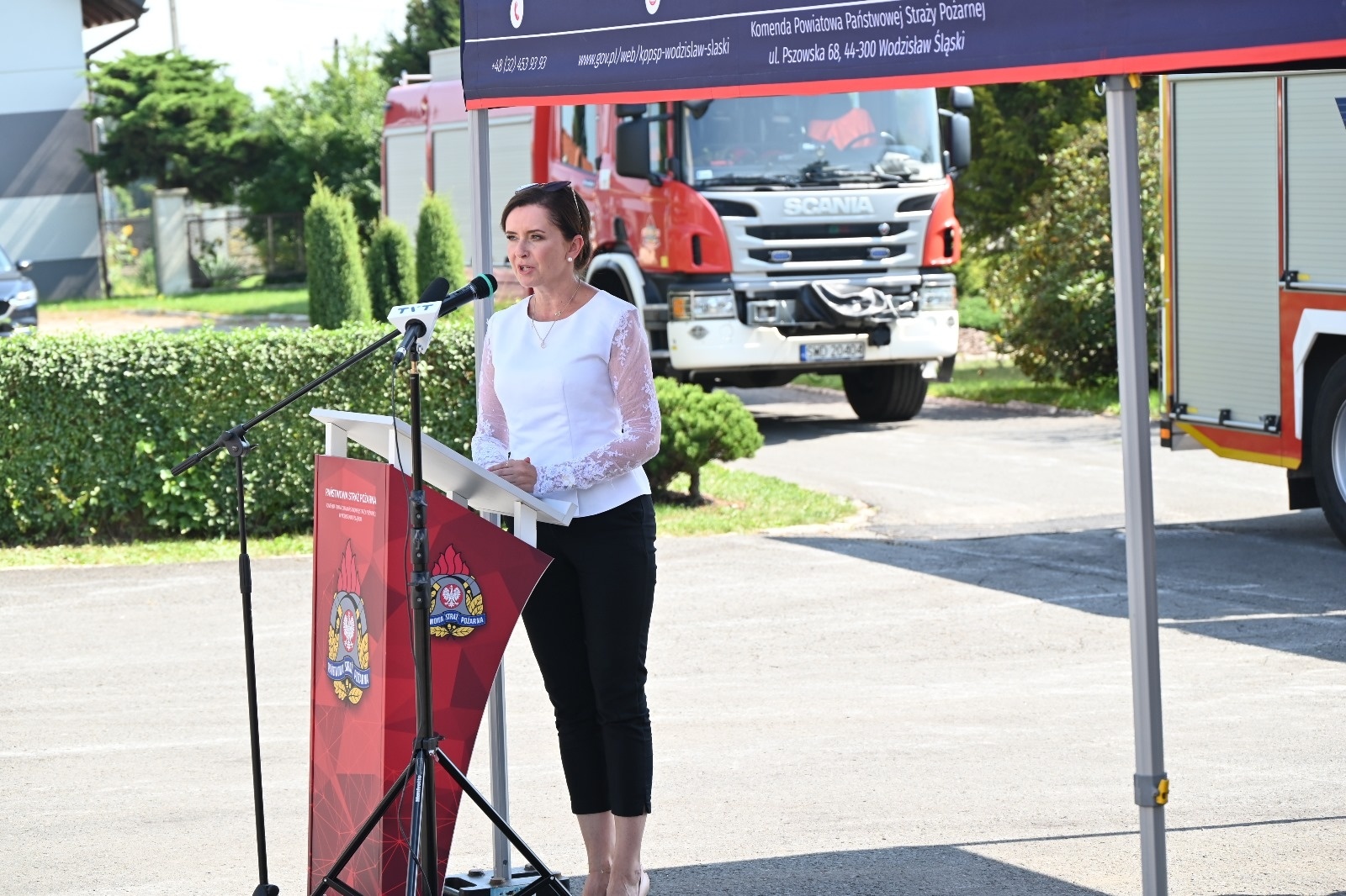 Zdjęcie w galerii na portalu naszwodzislaw.com: Strażacy z Lubomi i Olzy z nowymi łodziami do ratownictwa wodnego wiadomości z regionu