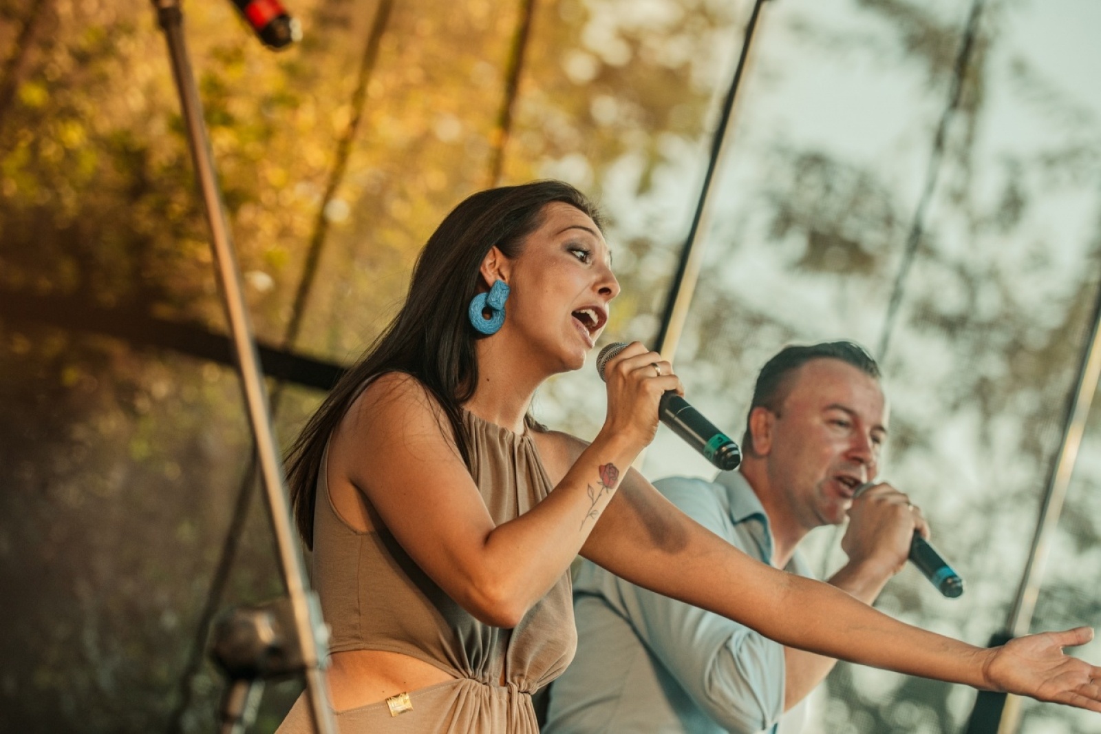 Zdjęcie w galerii na portalu naszwodzislaw.com: Golden Mix i Flipper Duo w ramach Letniego Muzykowania [FOTO] wiadomości z regionu